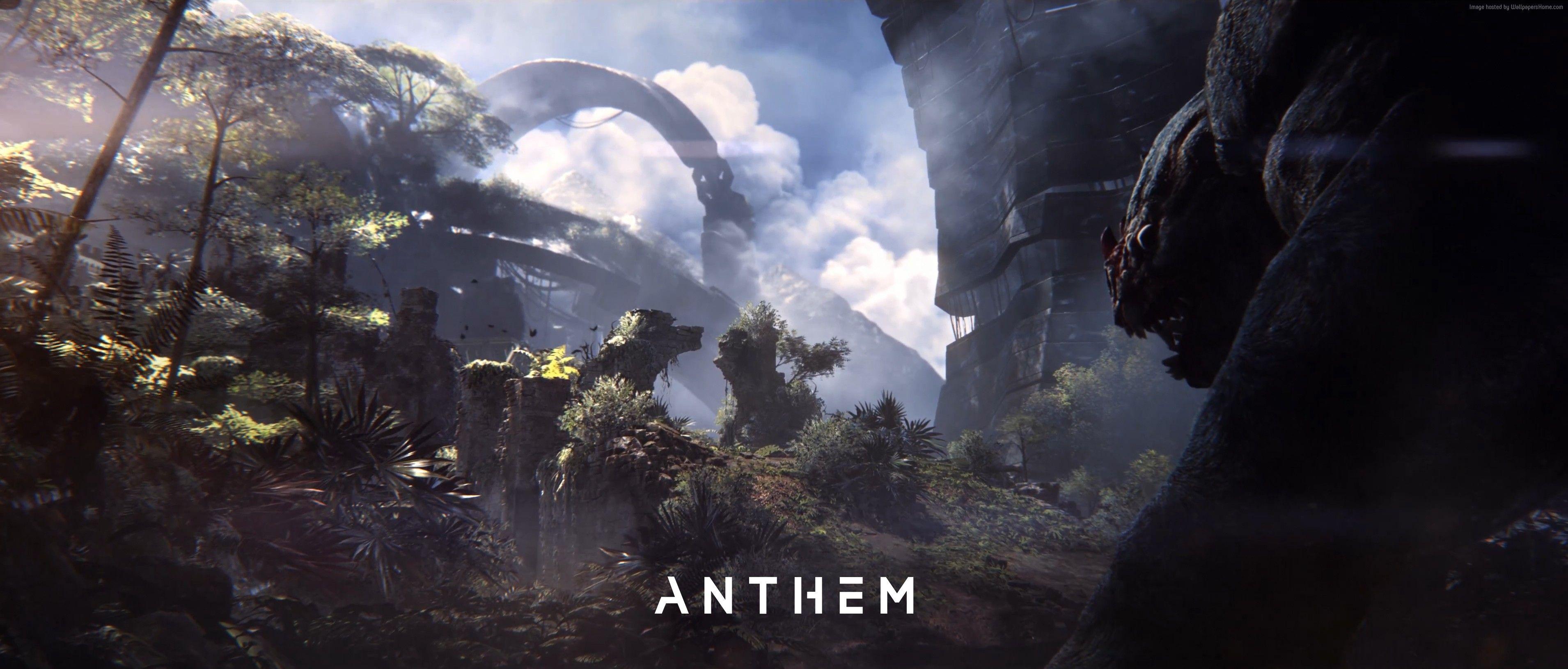 Wallpaper Anthem, 4k, screenshot, gameplay, E3 Games