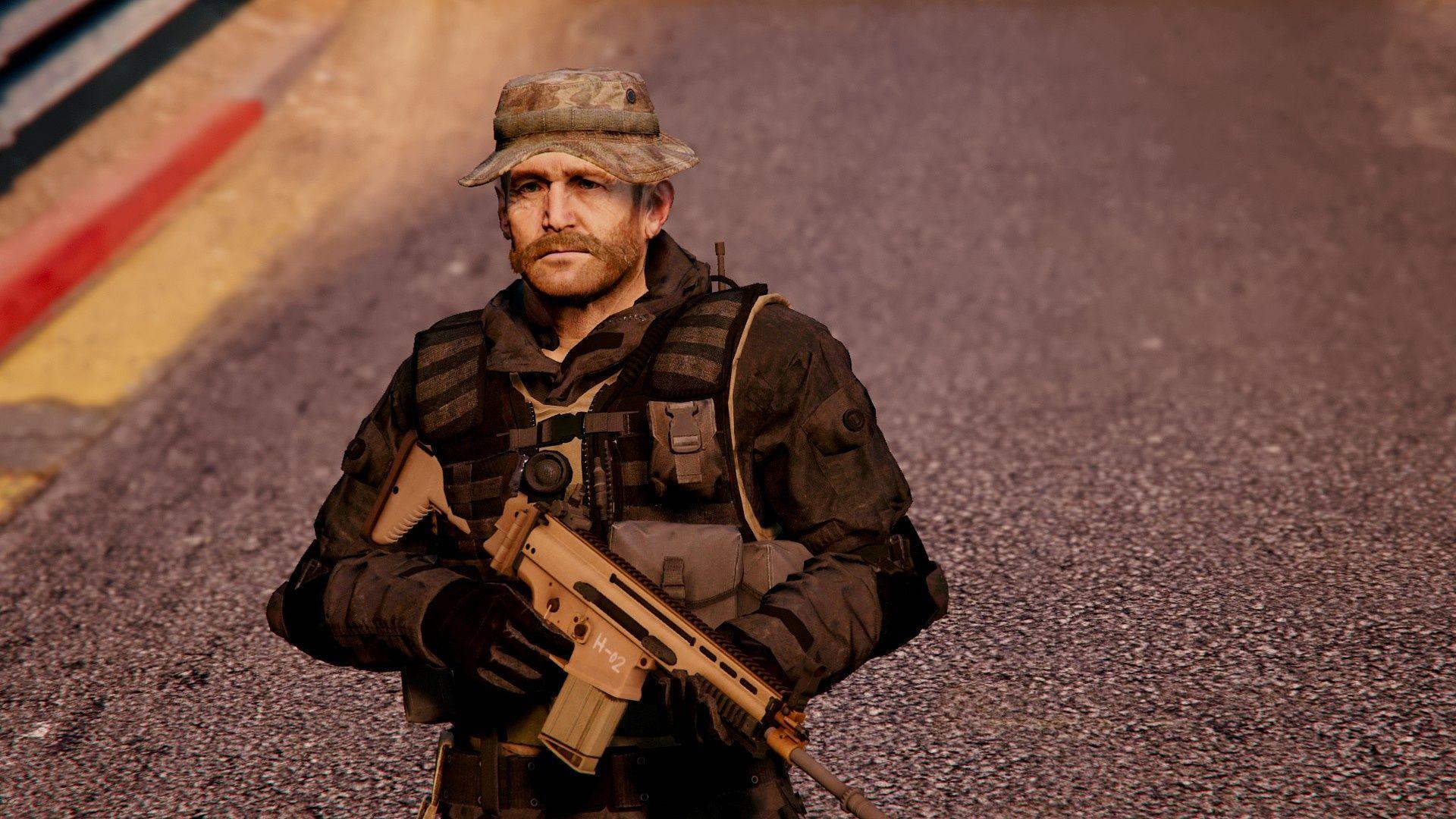 Cpt. Price From CoD 4 Remastered [Add On / Replace]