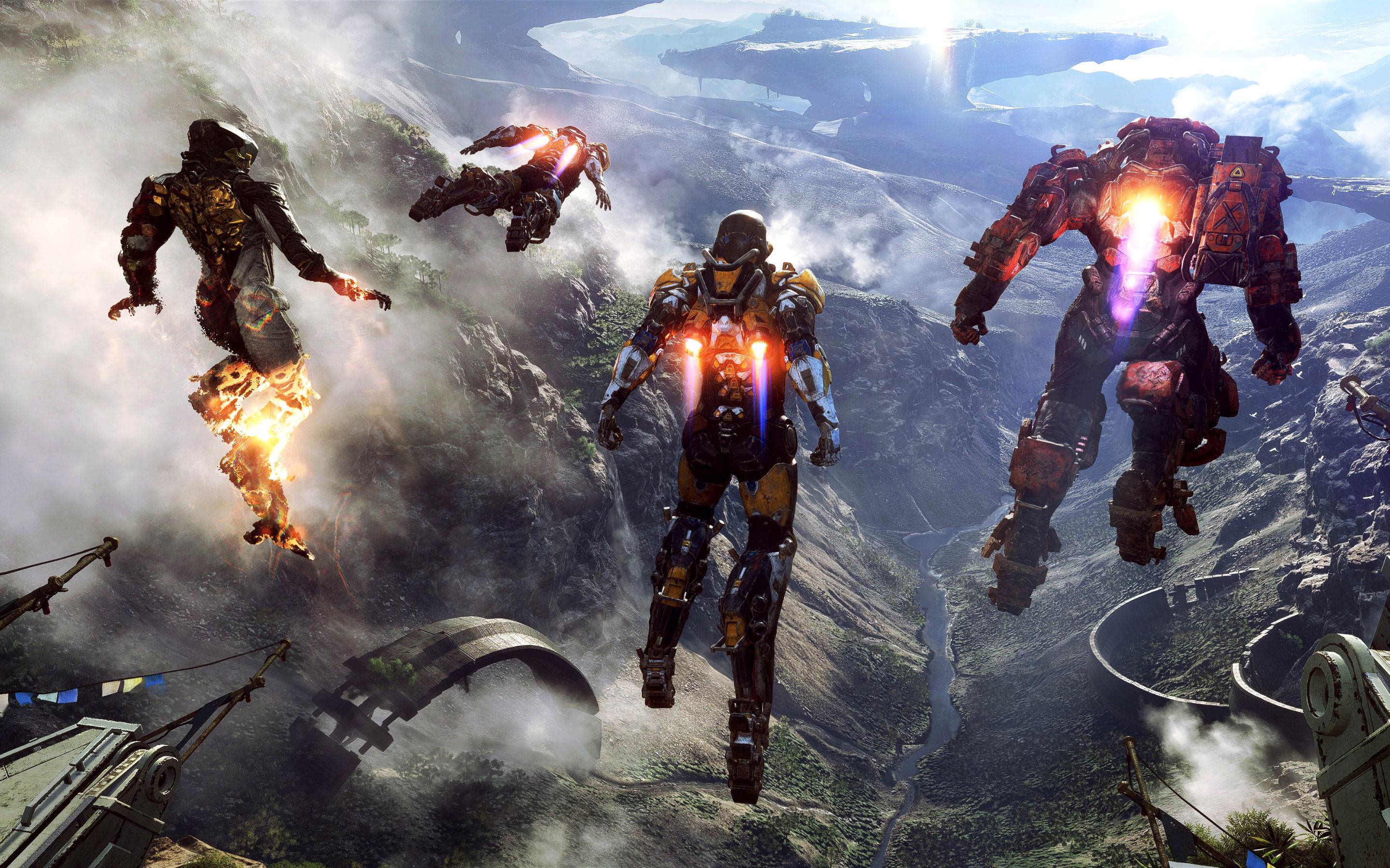 Anthem Games Playstation 4 Desktop Wallpaper