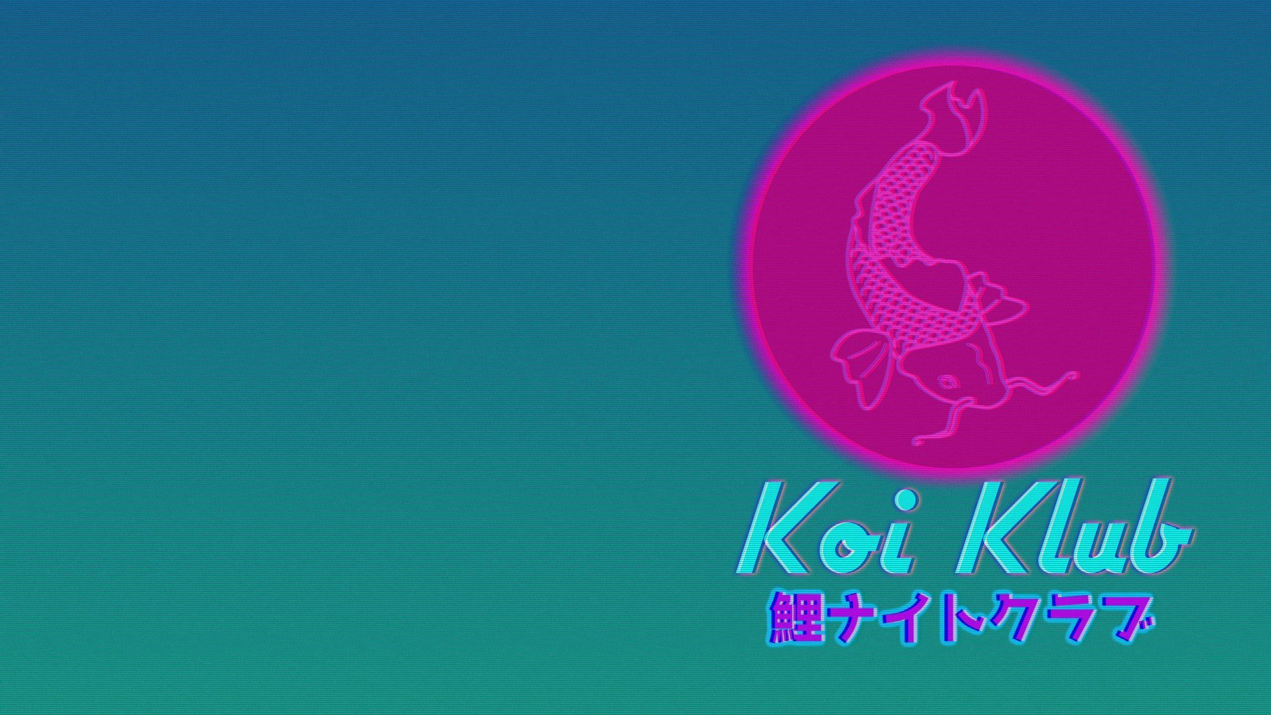 A Vaporwave wallpaper in preparation of the release of my next album