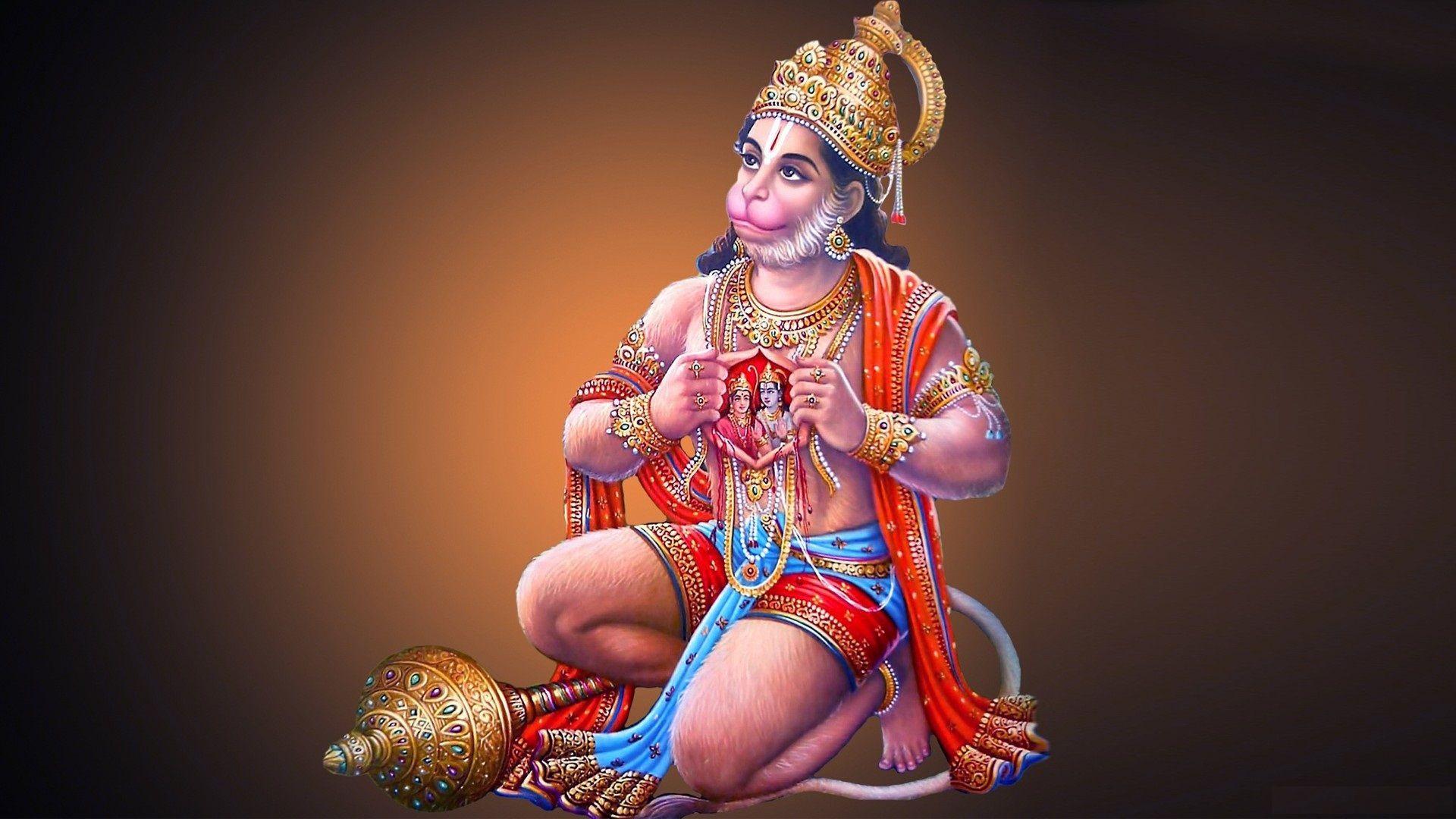 Lord Hanuman Full HD 1080p Wallpaper Free Image Download