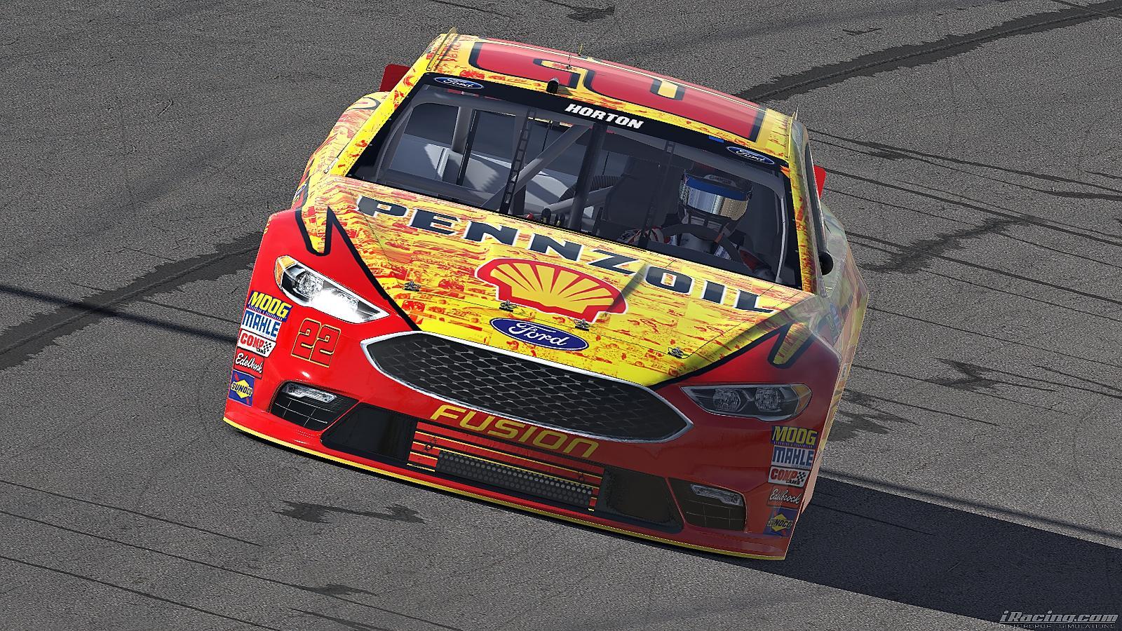 Joey Logano Shell Pennzoil Brickyard 400