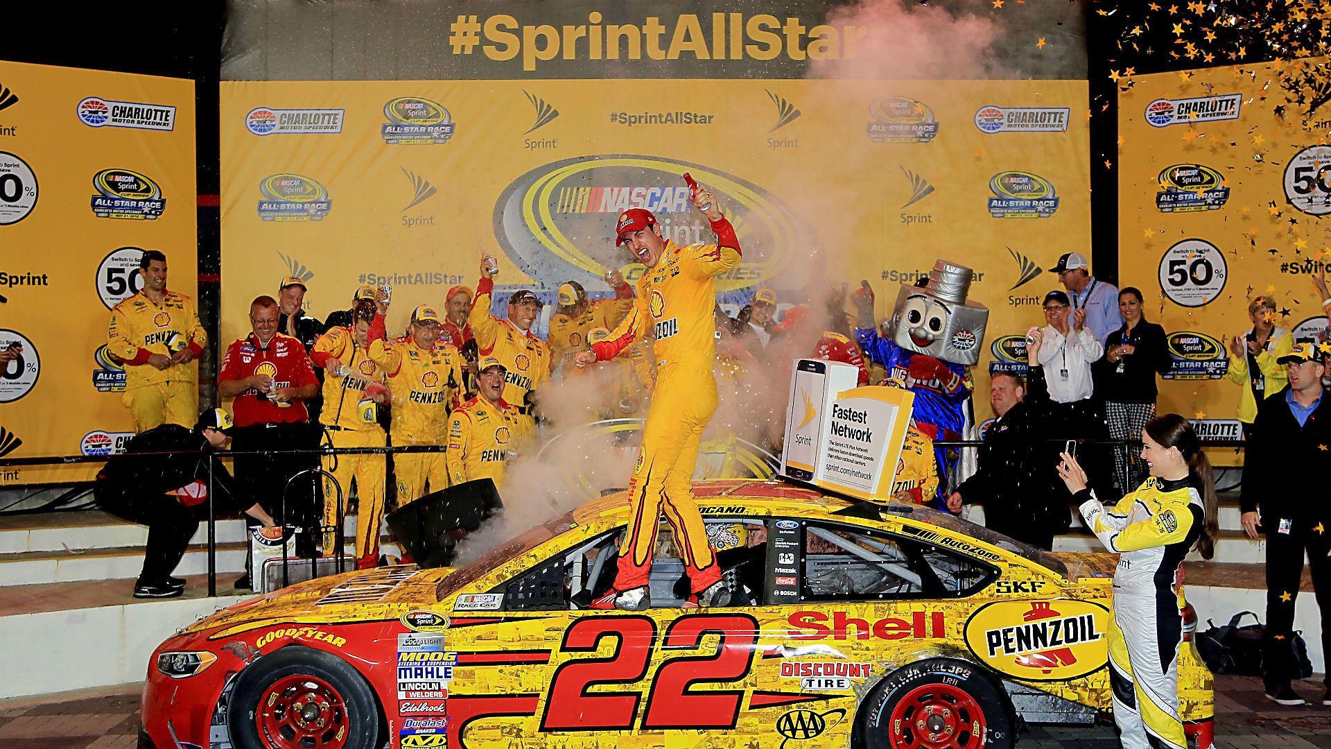 LOGANO WINS $1 MILLION AS TEAM PENSKE FINISHES 1 2!. Roush Yates