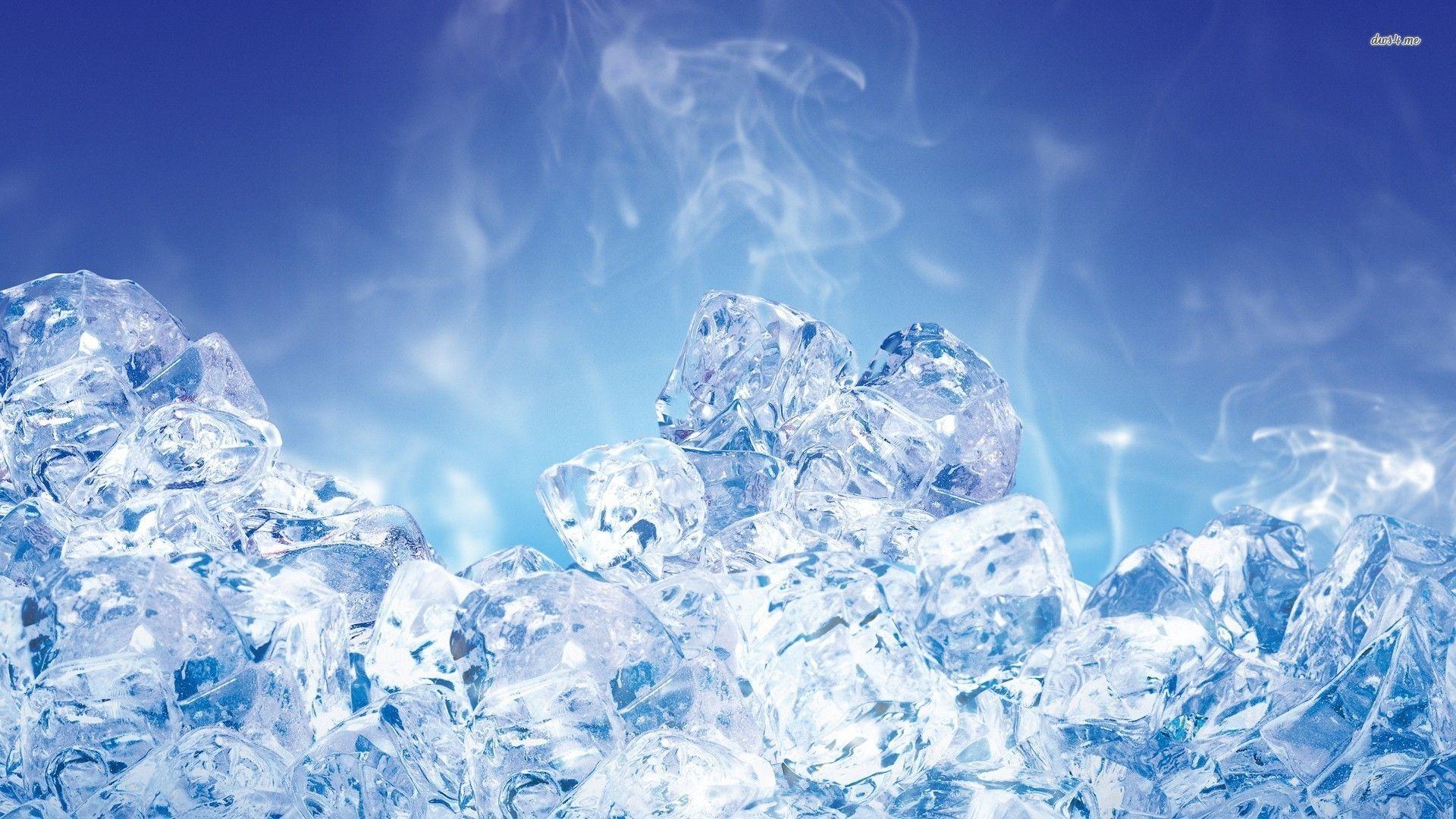 Melting Ice Cubes HD Wallpaper, Background Image