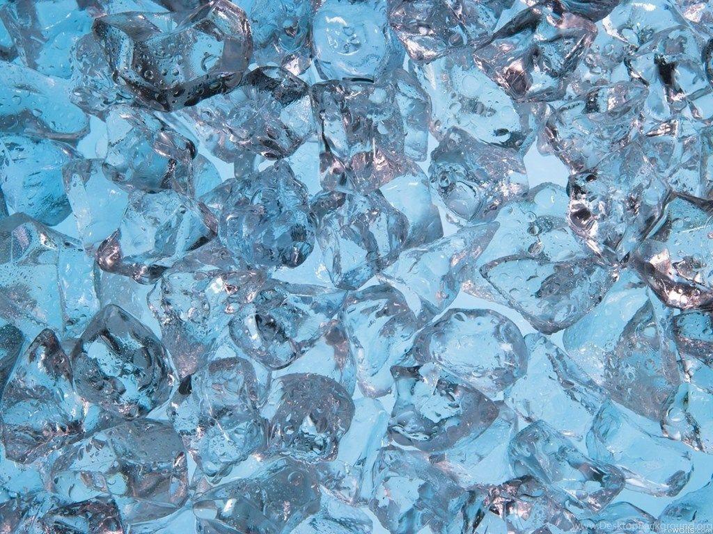 Ice Cubes 3D Abstract 4K Wallpaper Desktop Background