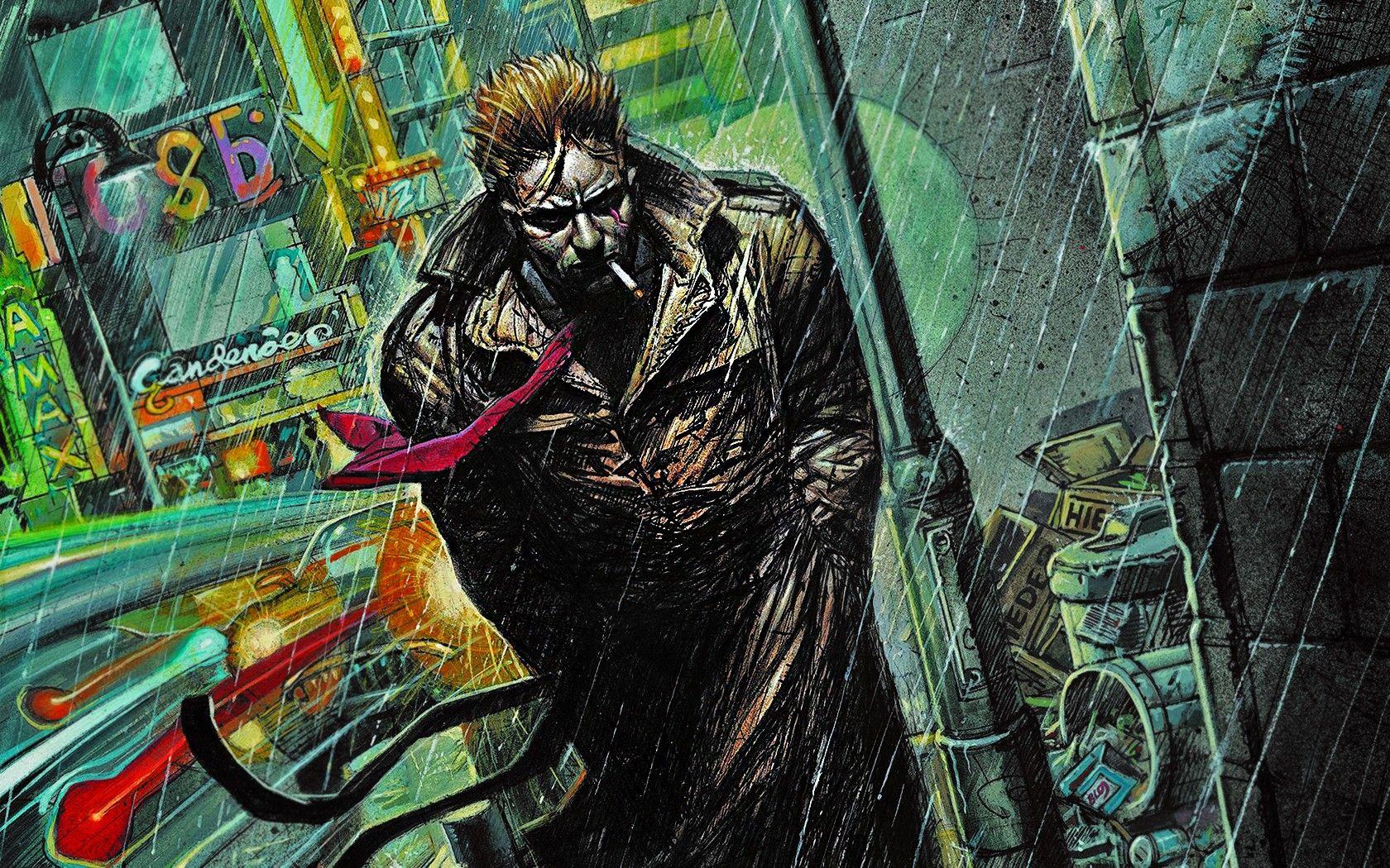 Constantine Hellblazer Comic Art, HD Movies, 4k Wallpaper, Image