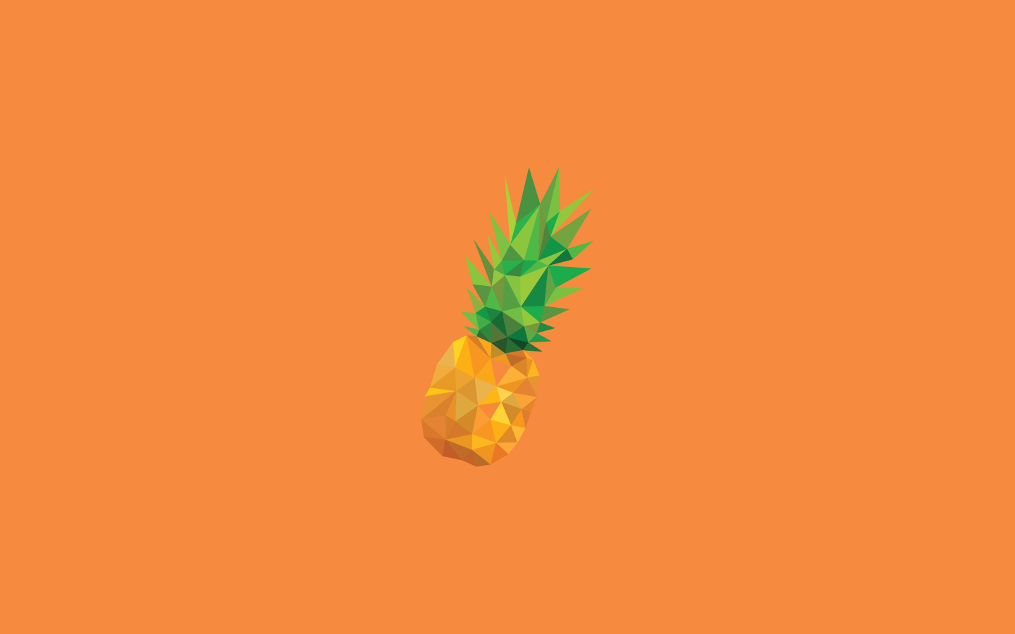 Low Poly Pineapple