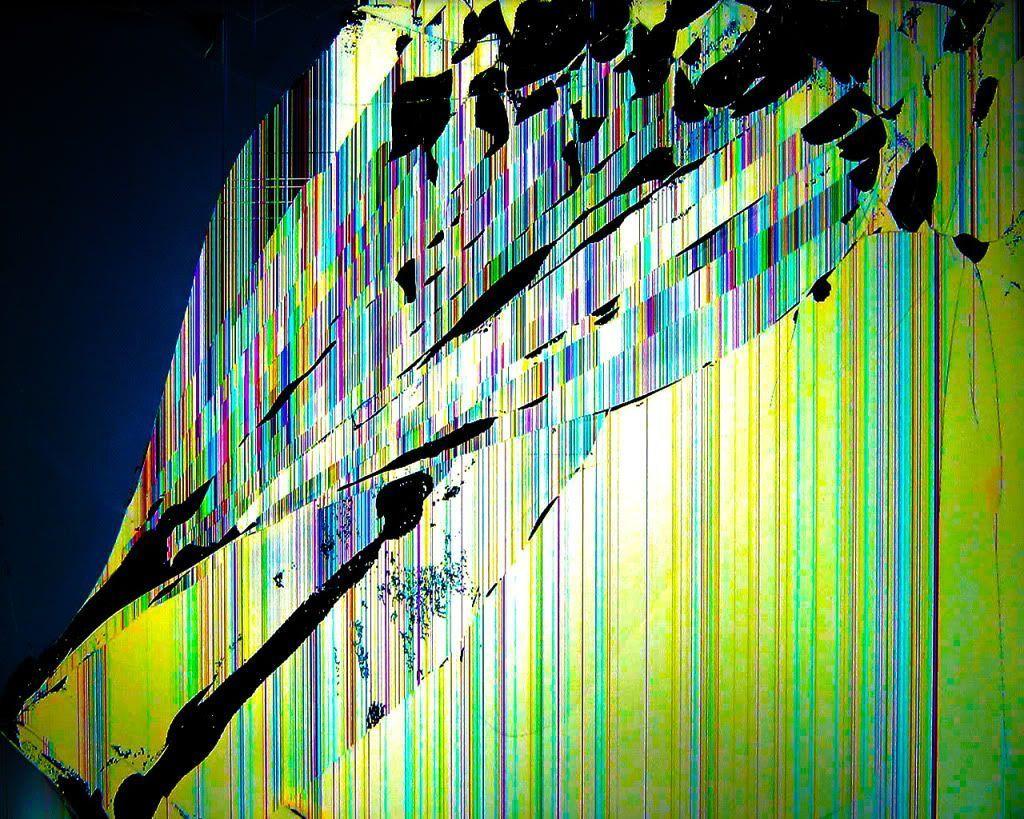 Cracked Lcd Screen Wallpaper 1080p