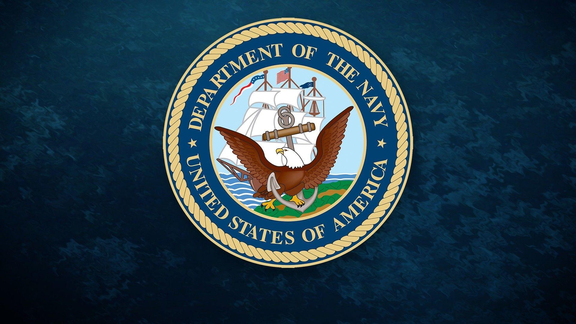 US Navy Image Logo Wallpaper