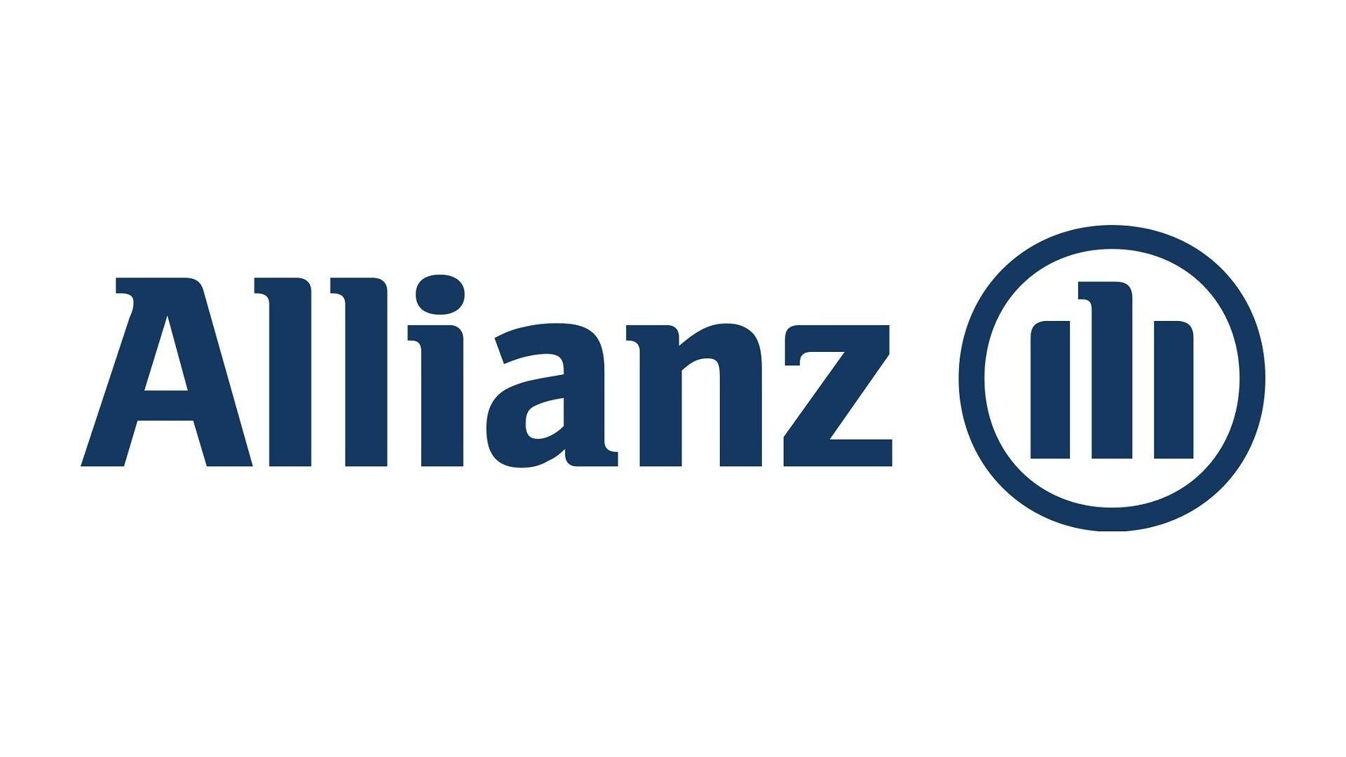 Brands, Allianz Logo, Allianz Background, Finance Logo