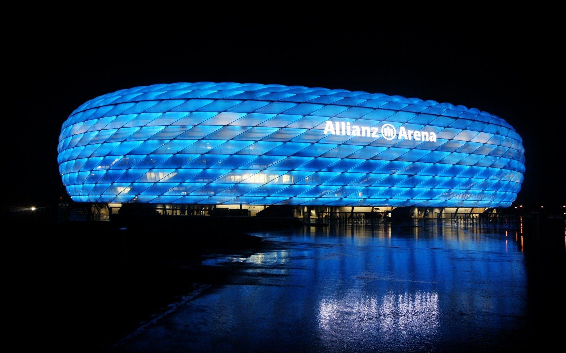 The Allianz Arena Munich. Android wallpaper for free