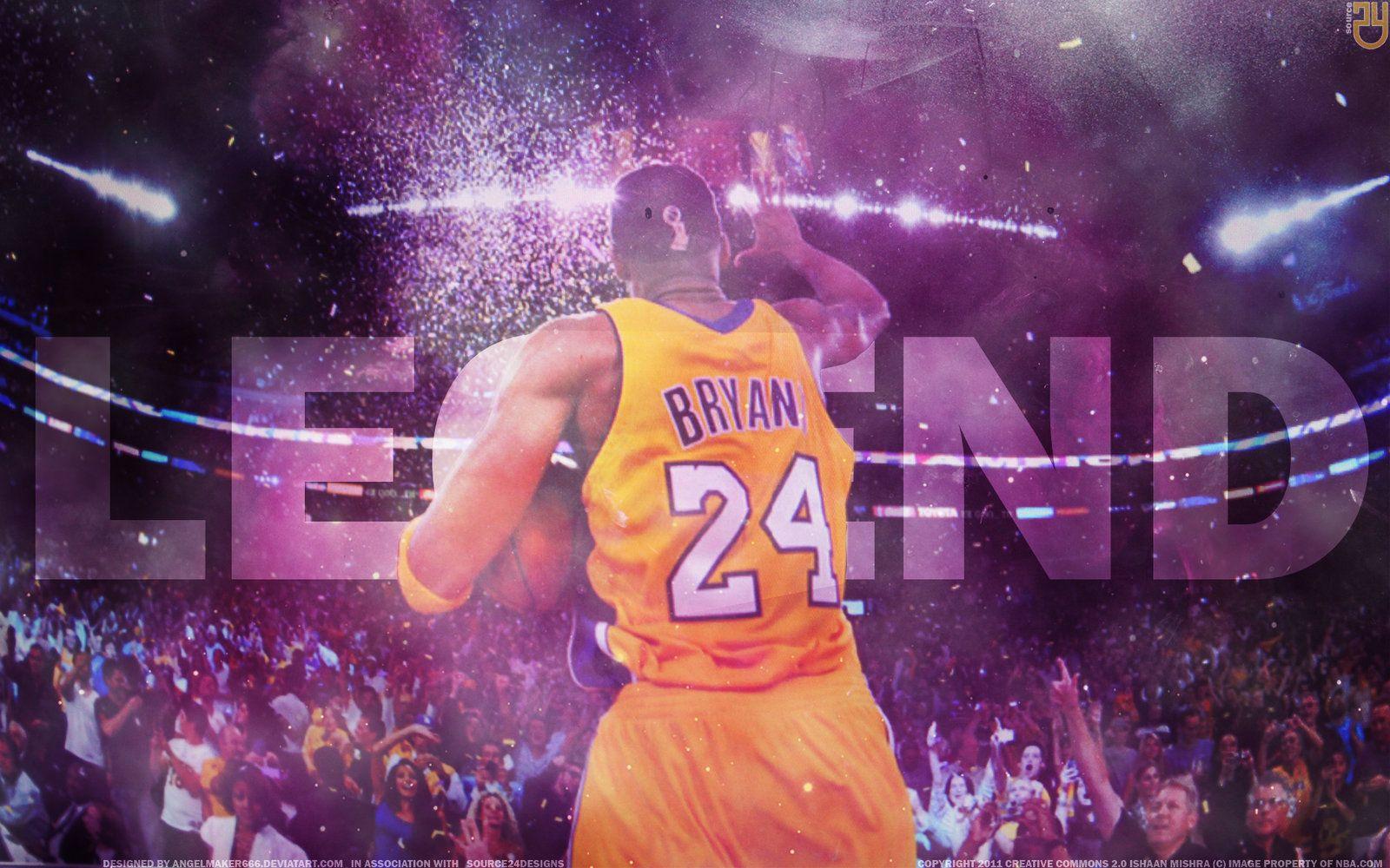 The Los Angeles Lakers Kobe Bryant NBA Wallpaper