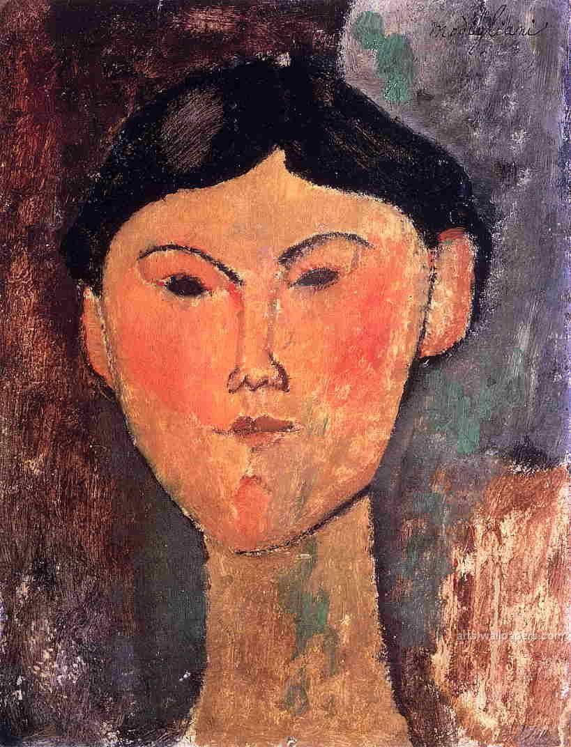 Art Wallpaper: Amedeo Modigliani Wallpaper