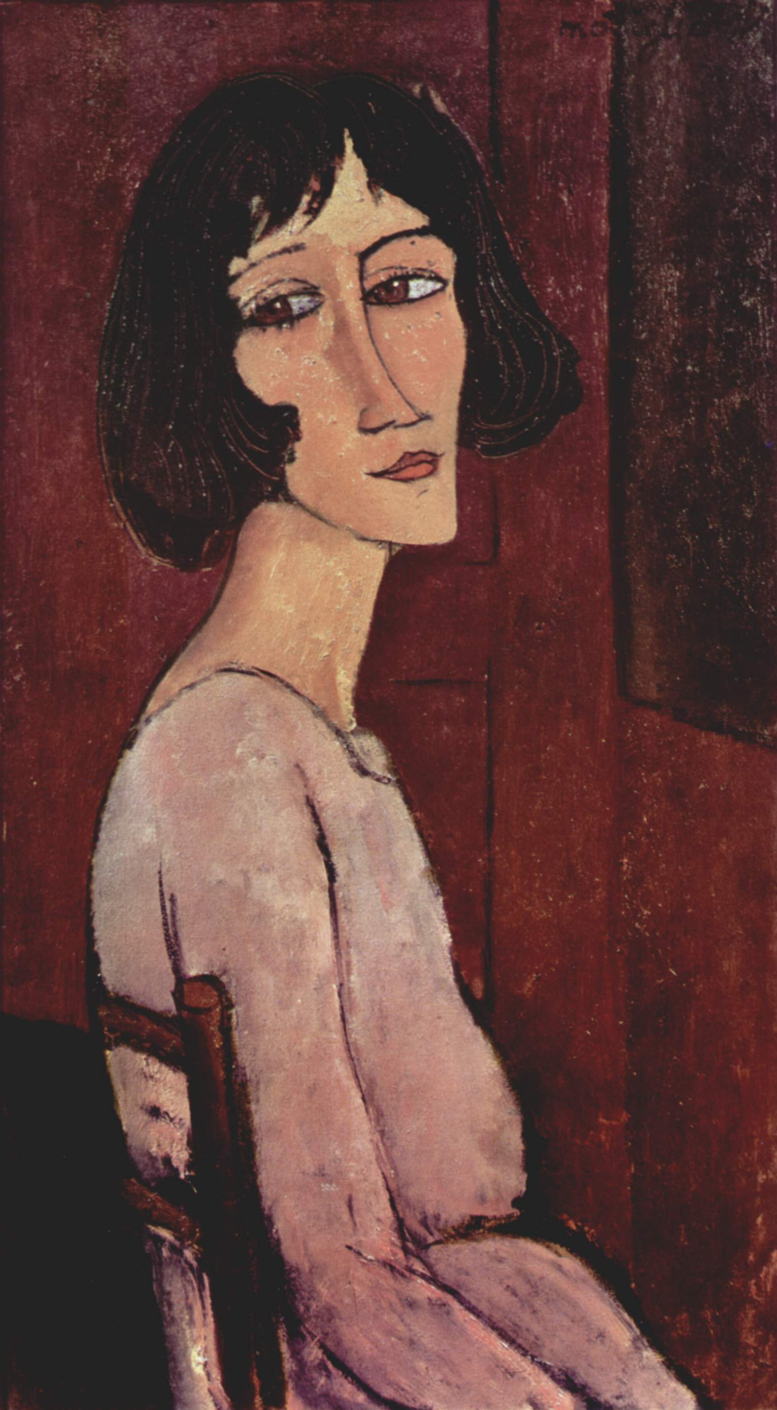 Amedeo Modigliani, picture Portrait of Margarita 1916