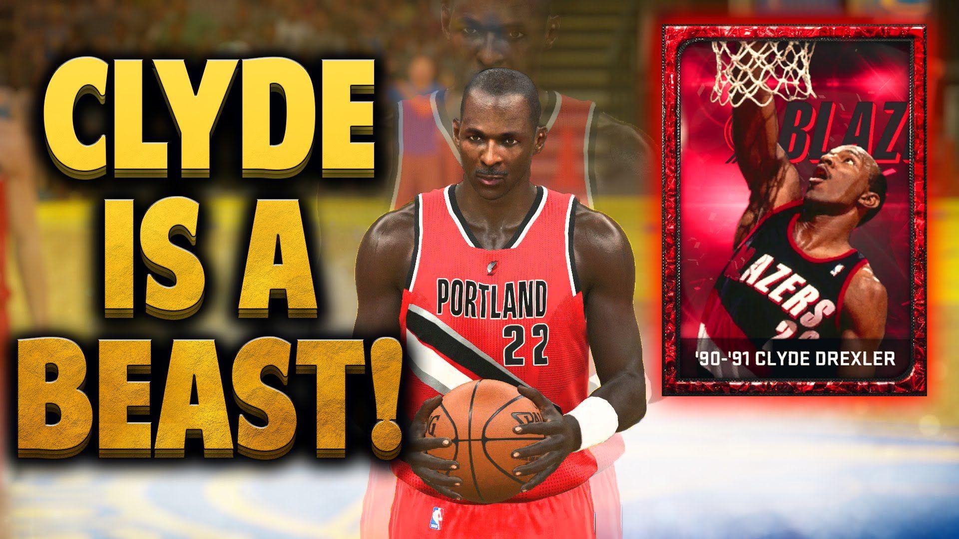 NBA 2K15 MyTEAM Ruby Clyde Drexler IS A BEAST!