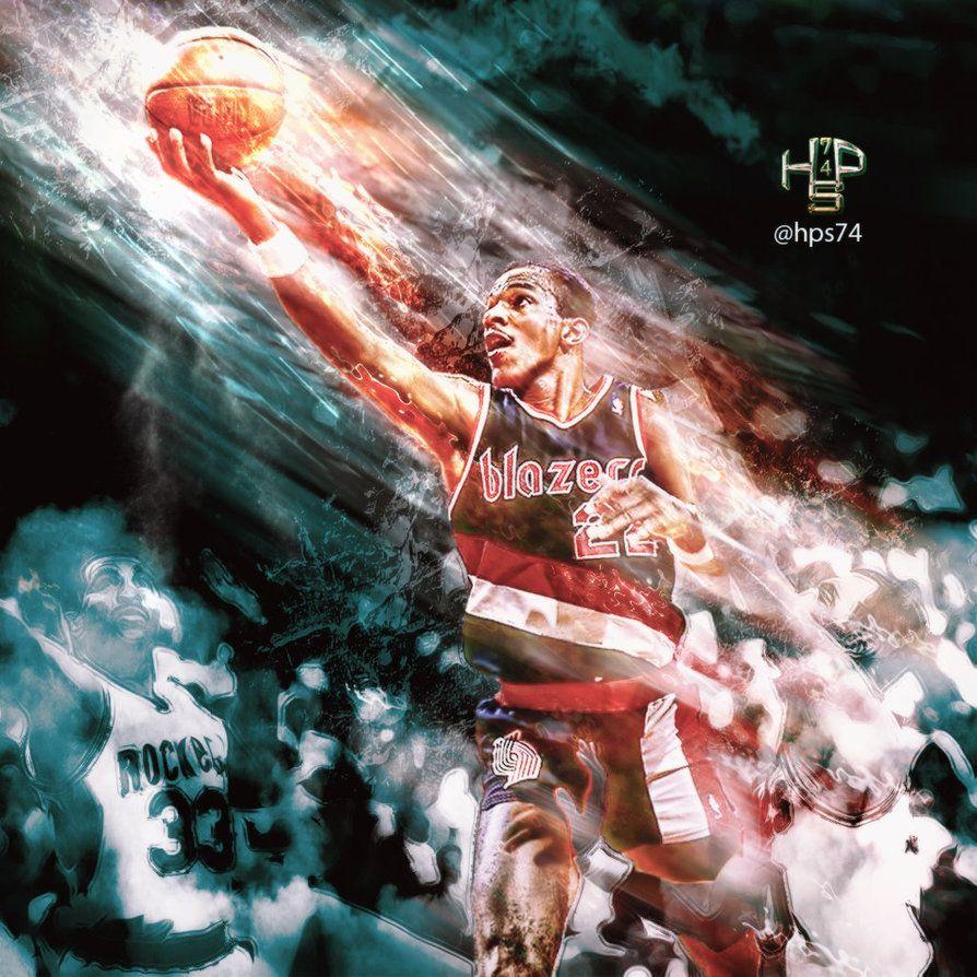 Clyde Drexler The Glide fan art