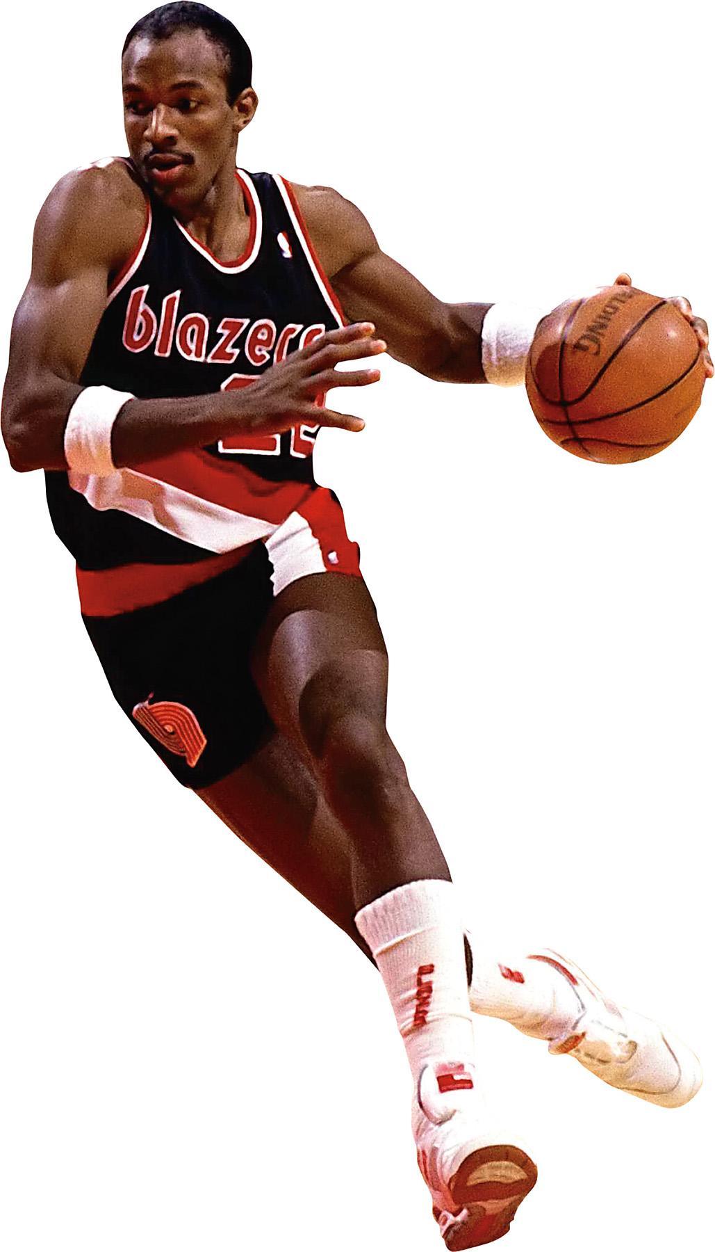 Brewster Wallpaper Portland Trail Blazers Clyde Drexler Fathead Jr