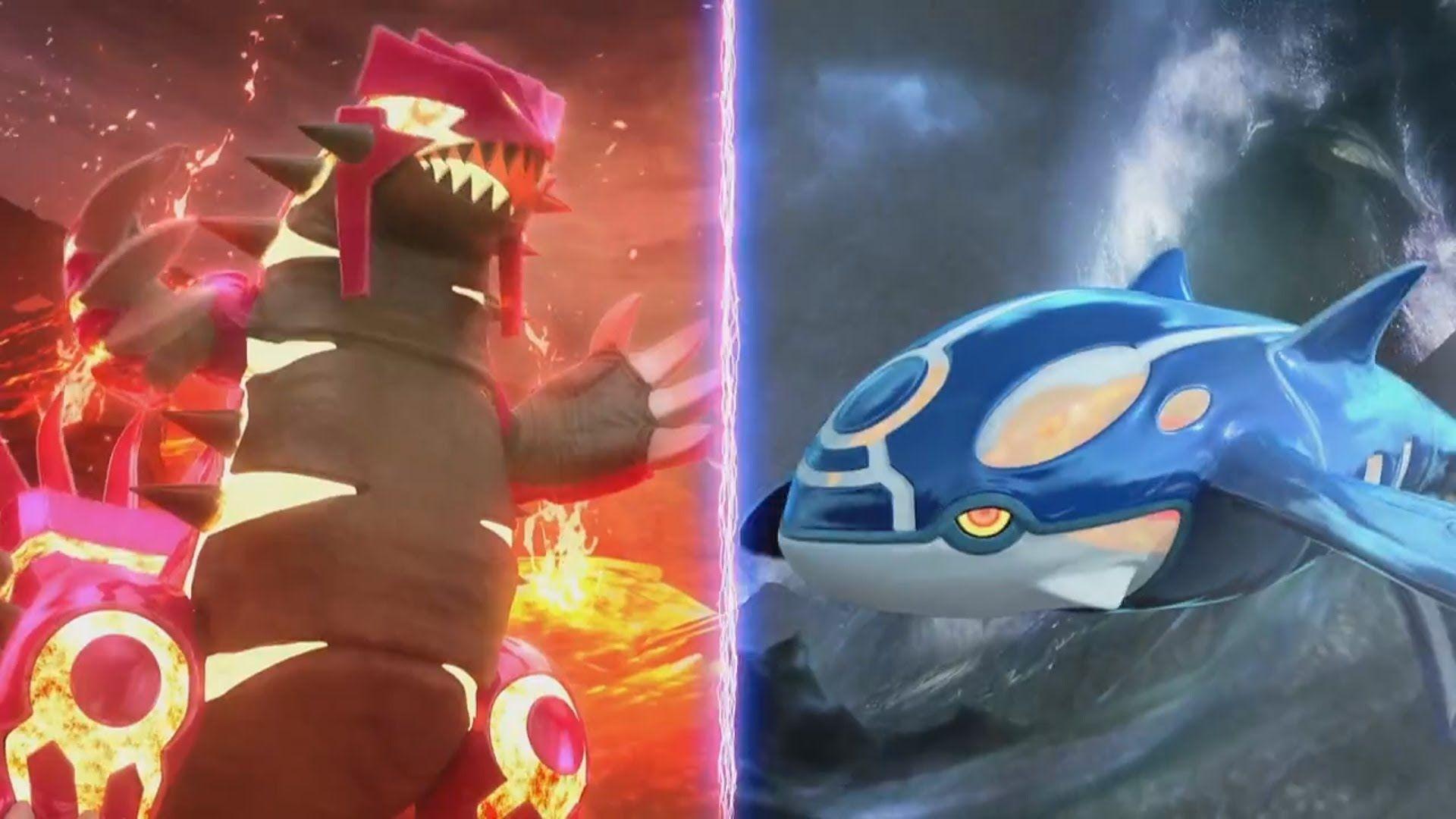 Groudon Vs Kyogre Wallpaper