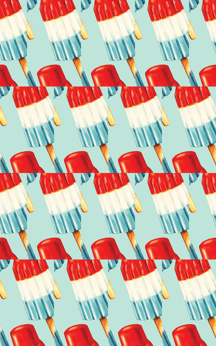 Bomb Pop Pattern fabric