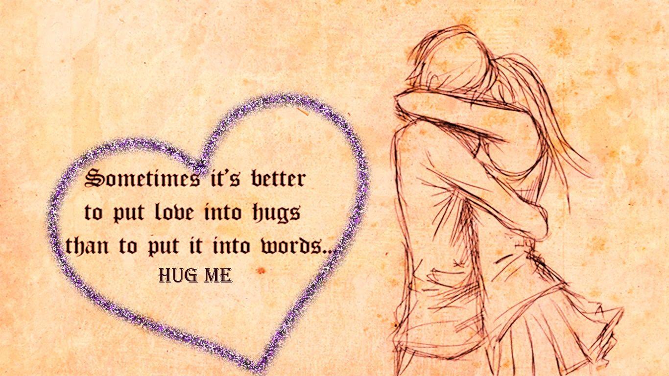 Hug Day Quotes Wallpaper 12659