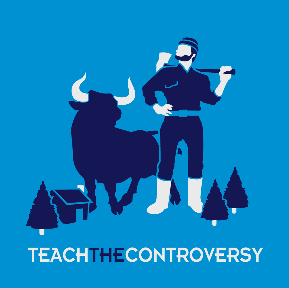 Paul Bunyan shirt from Teach the Controversy