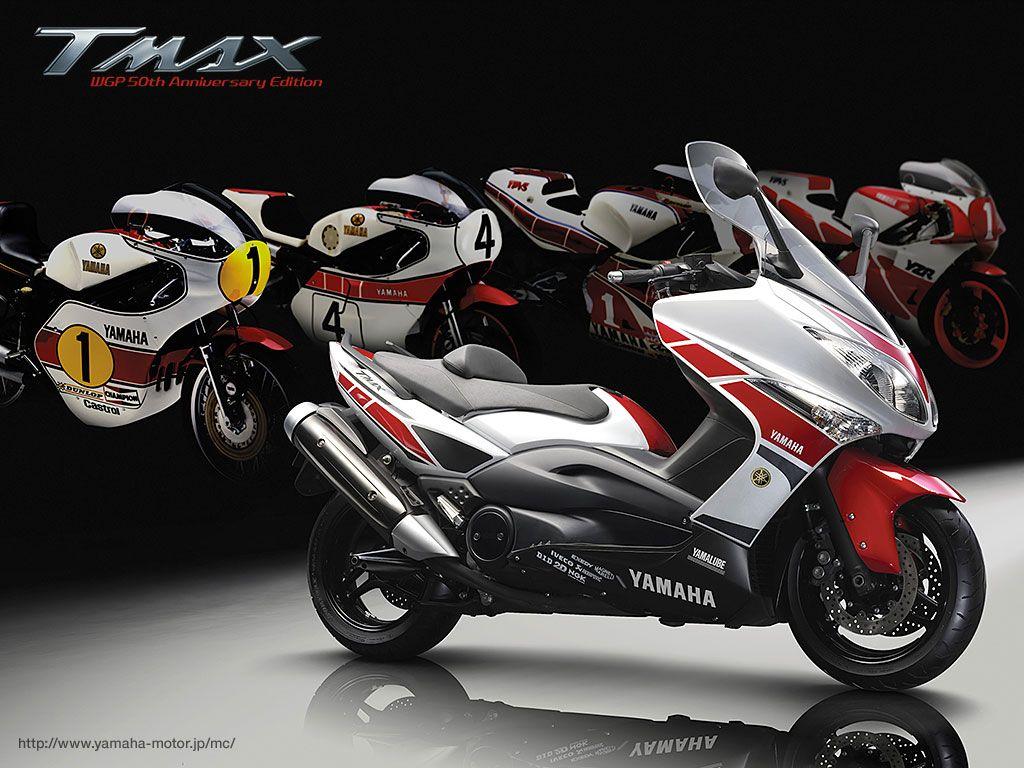 Planet Japan Blog: Yamaha TMax 500 WGP 50th Anniversary Edition 2011