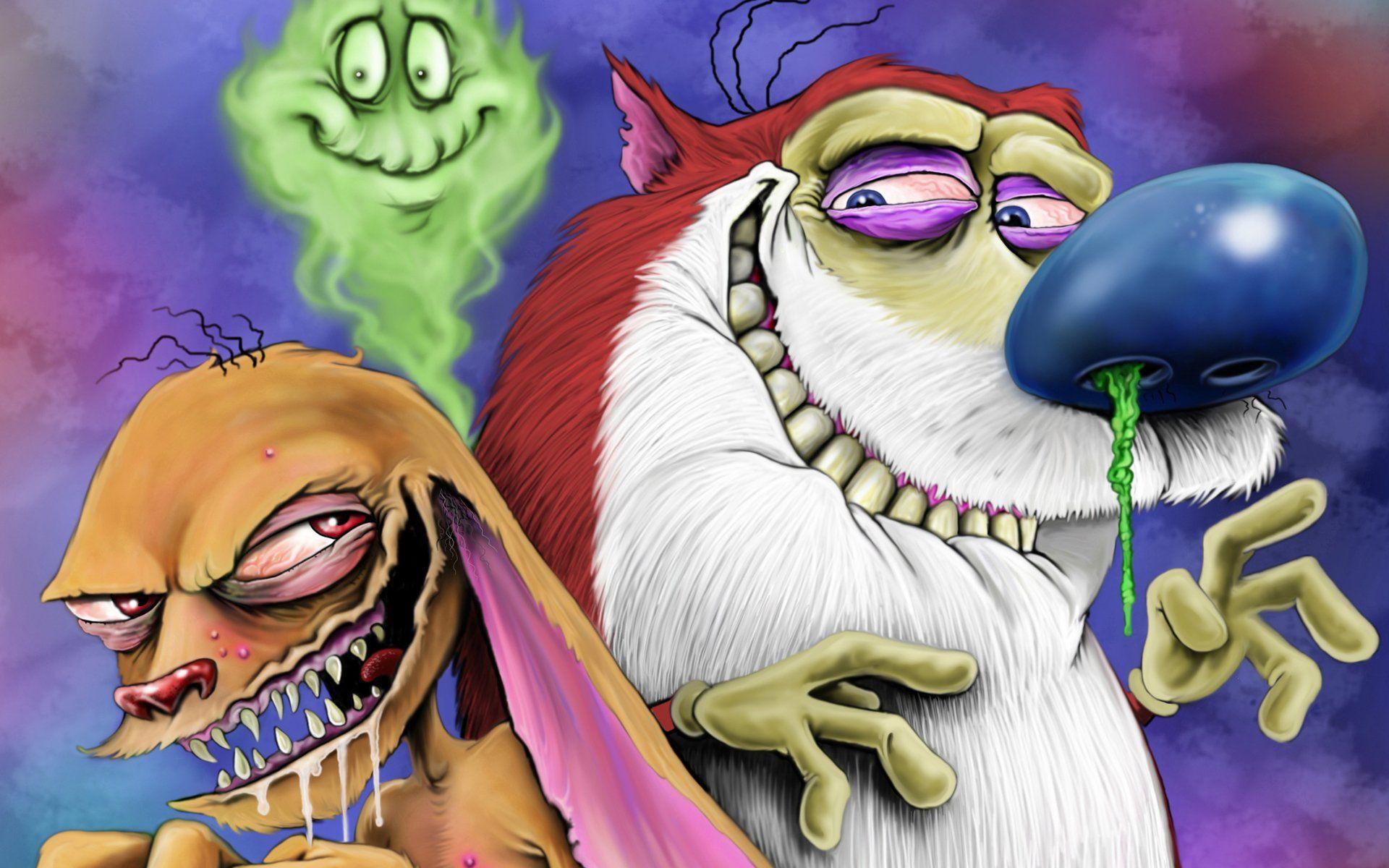 Ren And Stimpy Full HD Wallpaper and Background Imagex1200