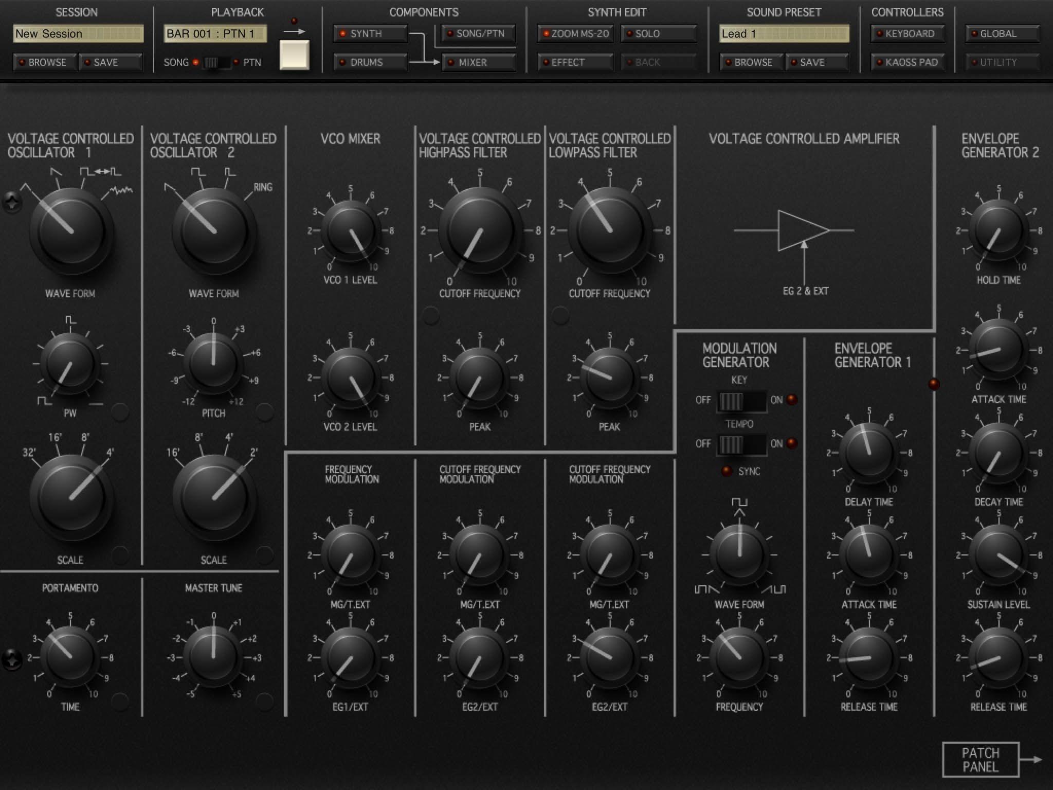 Synthesizer Wallpaper