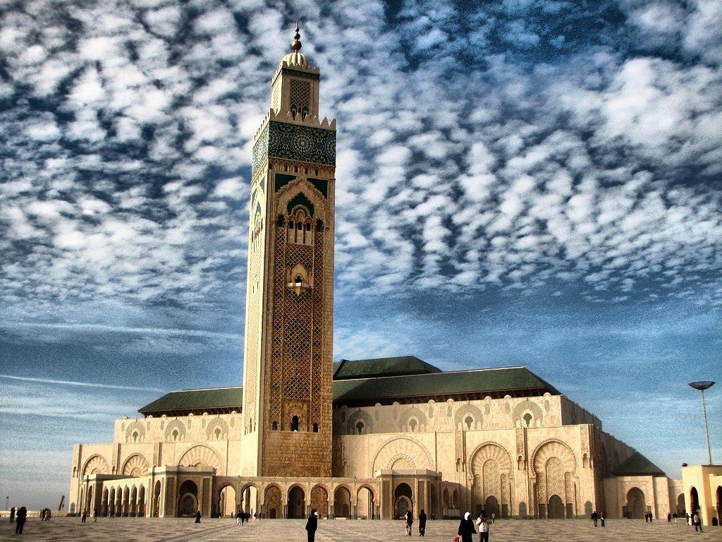 Hassan Tag wallpaper: Hassan II Mosque Morroco Building Monument