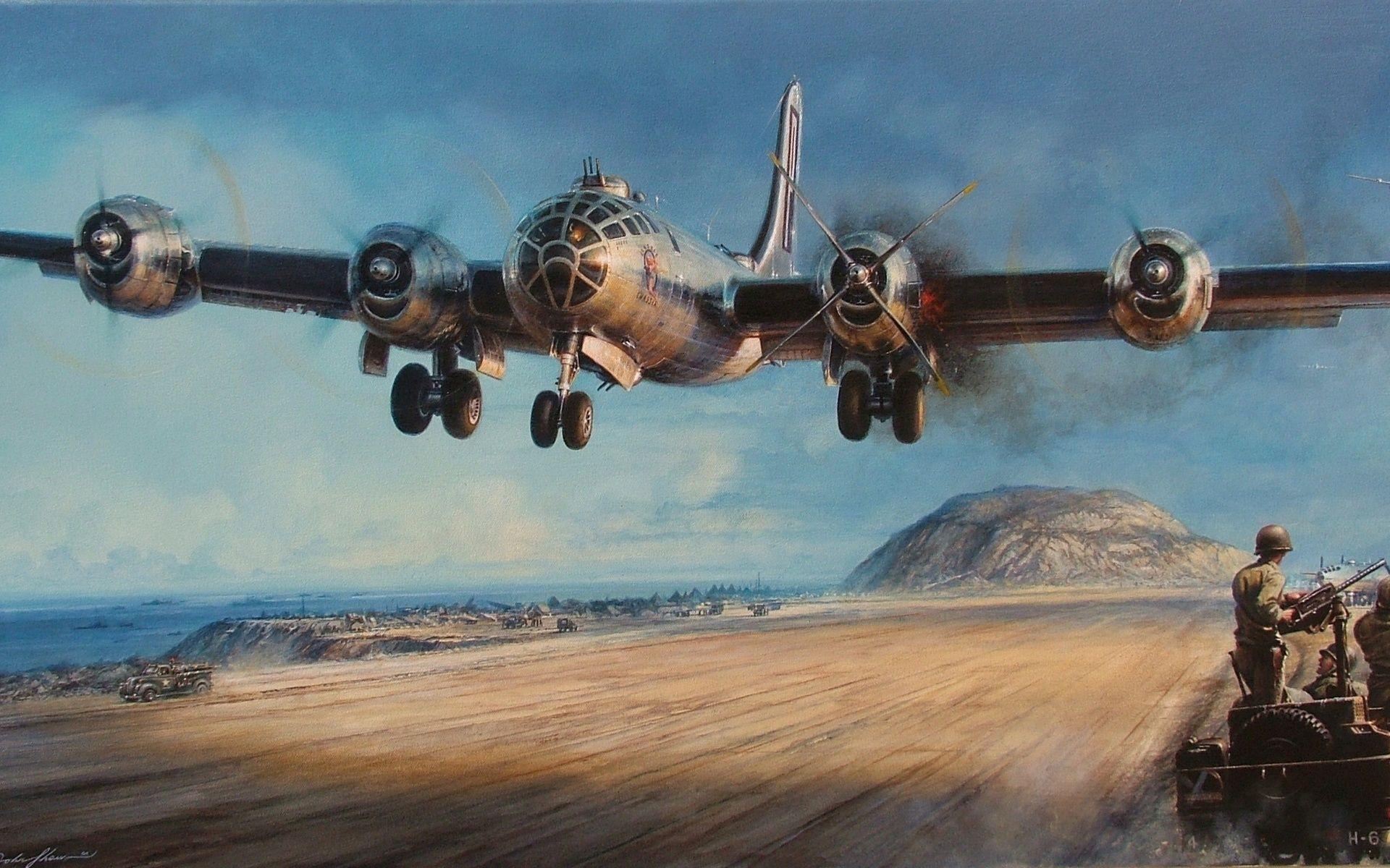 Boeing B 29 Superfortress HD Wallpaper