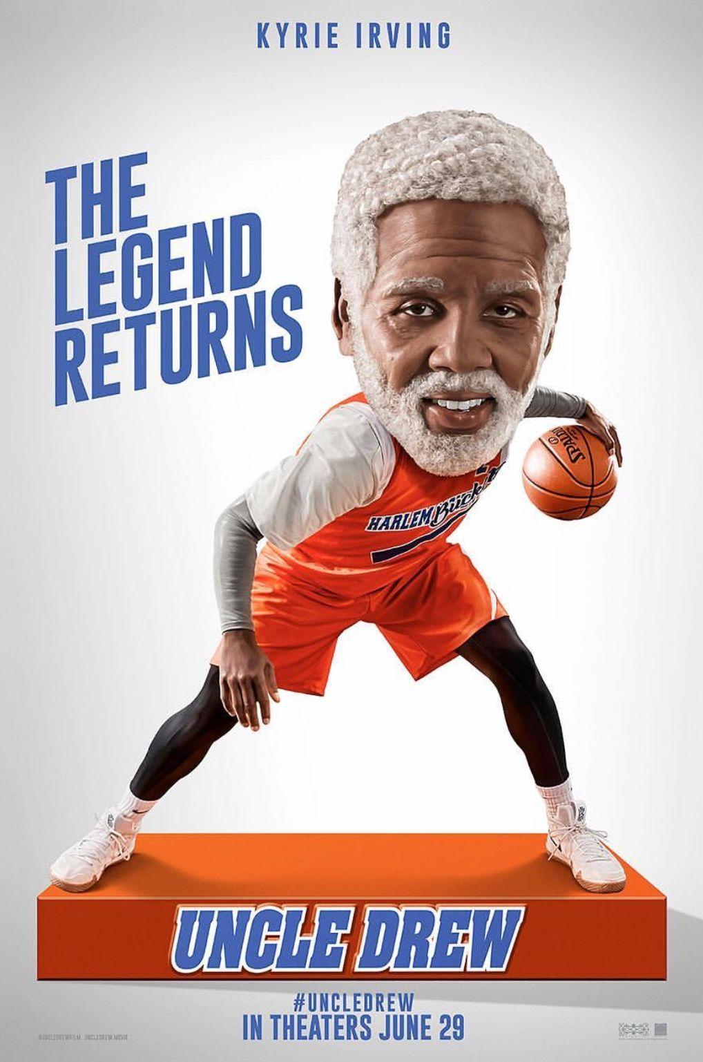 Uncle Drew aka #KyrieIrving movie in theaters June 29th