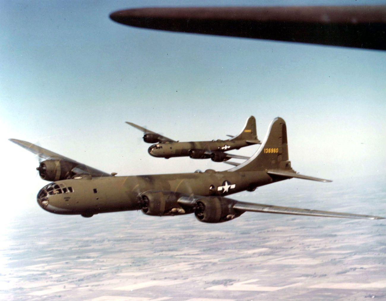 Powerful Image Of The Boeing B 29 Superfortress