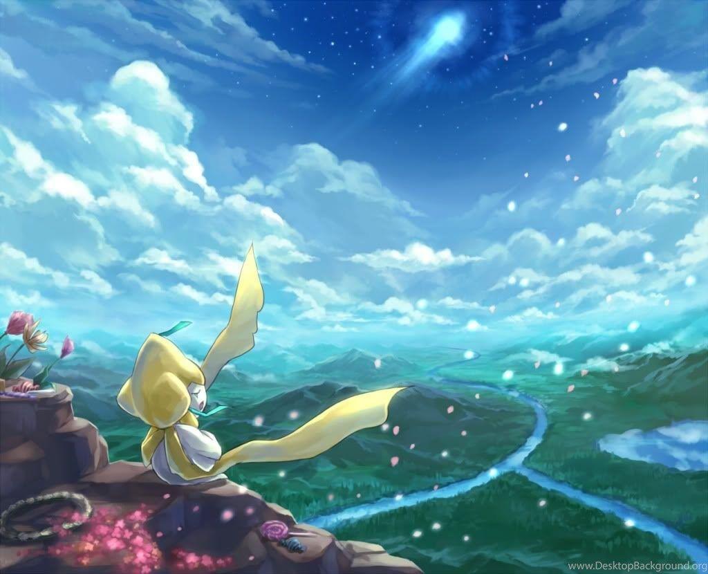 Jirachi Pokemon Wallpaper Desktop Background