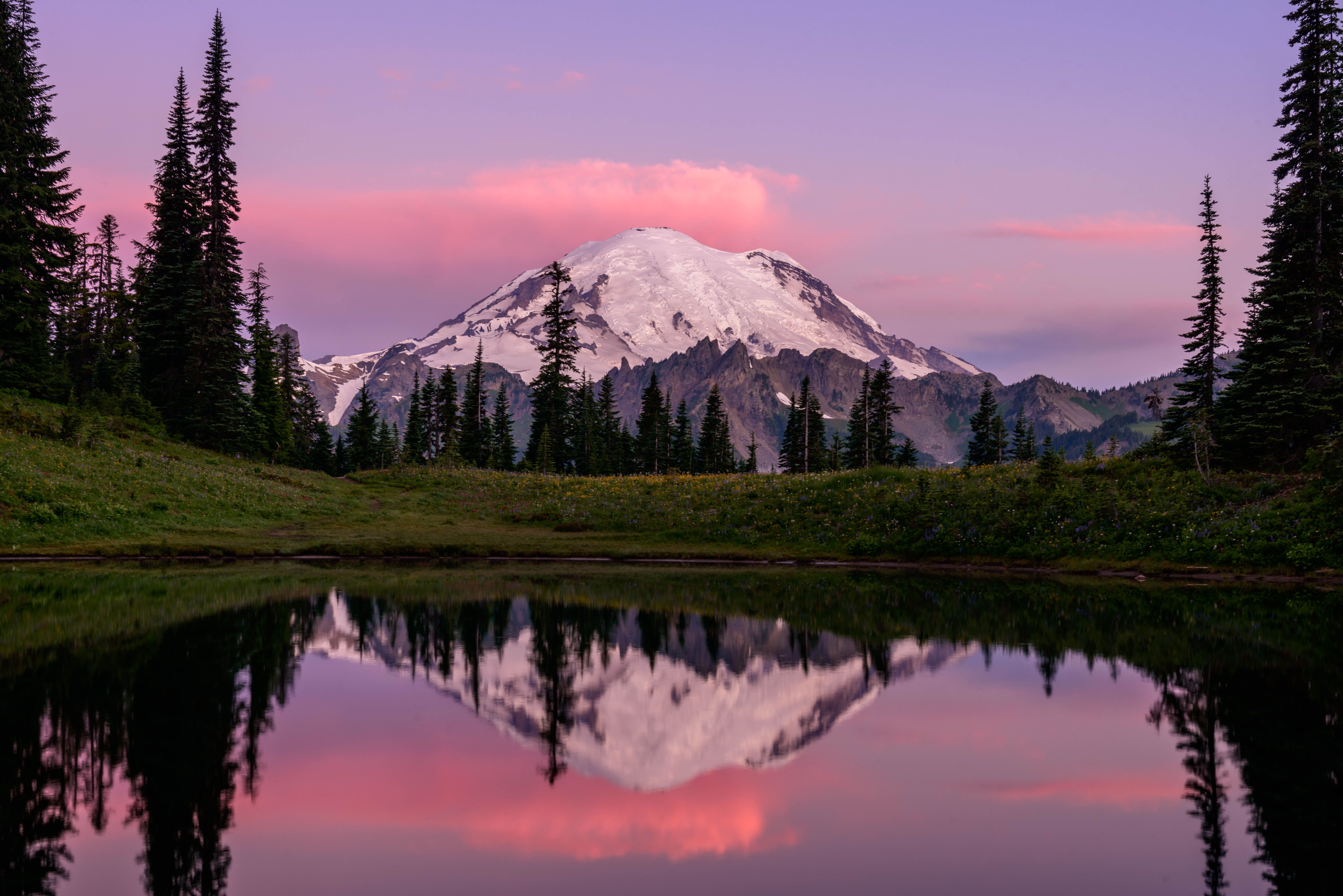 Mount Rainier Seattle Wallpapers Wallpaper Cave
