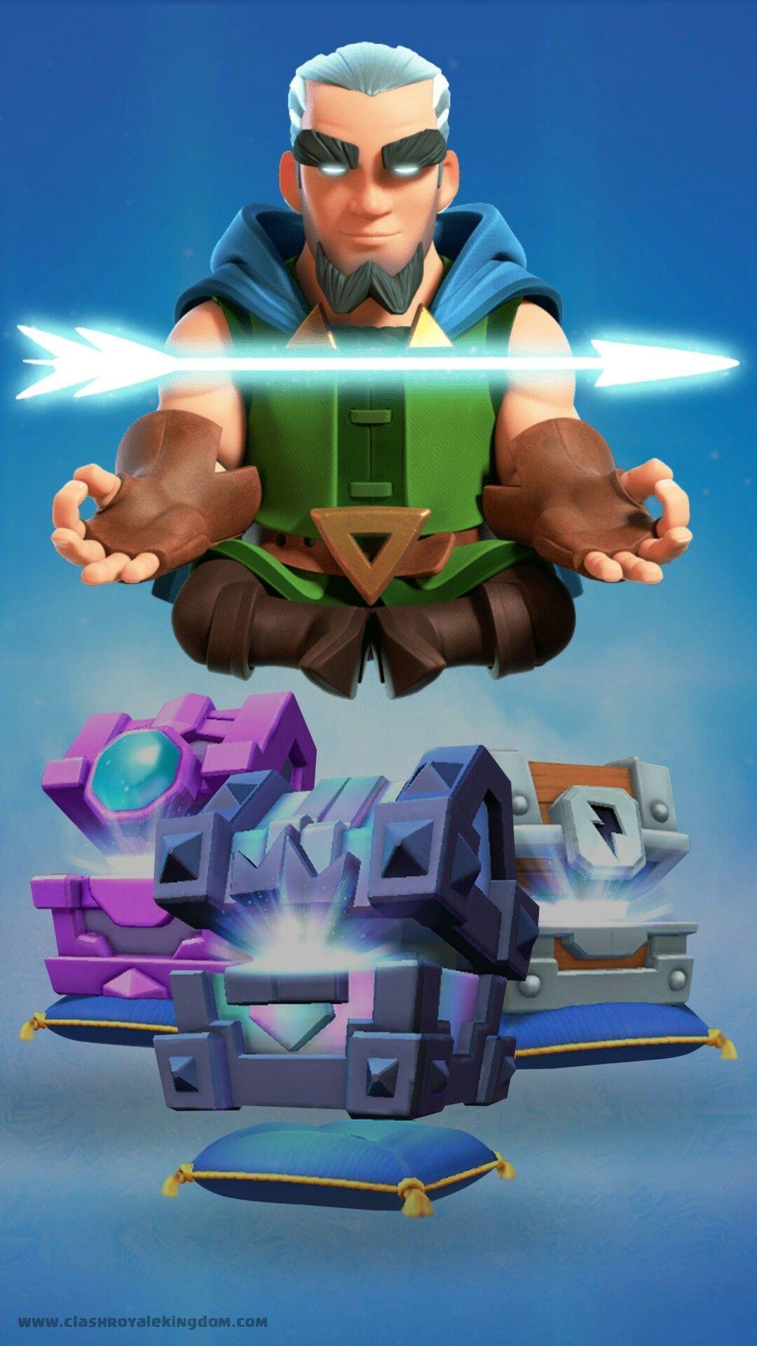Magic archer chests Follow me before save. Supercell HD wallpaper