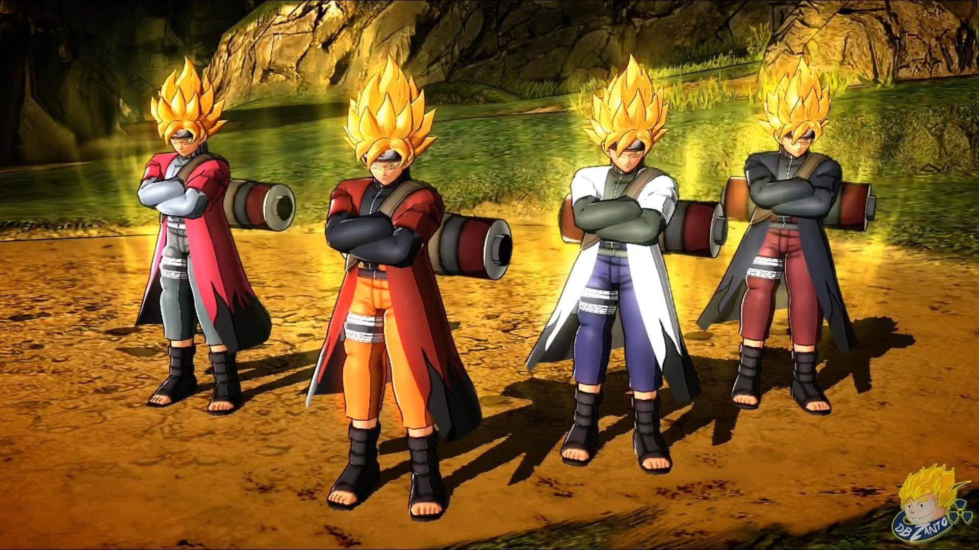 Dragon Ball Z: Battle of Z - Goku Naruto Sage Mode Costume DLC