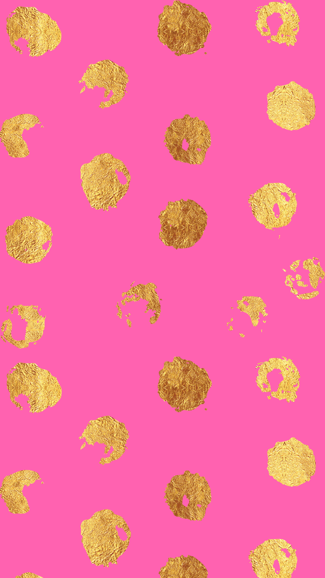 Hot Pink Gold Foil IPhone Wallpaper.png 1 080×1 920 пикс. IPhone