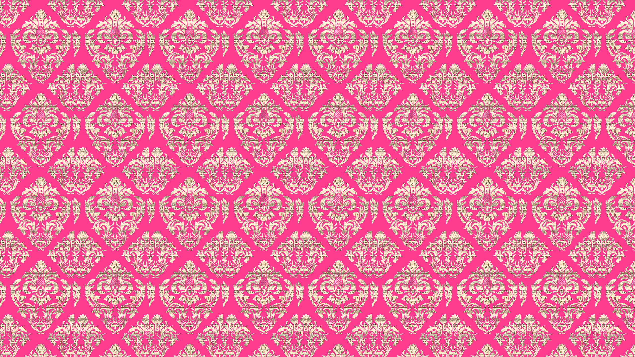 hot pink and gold wallpaper