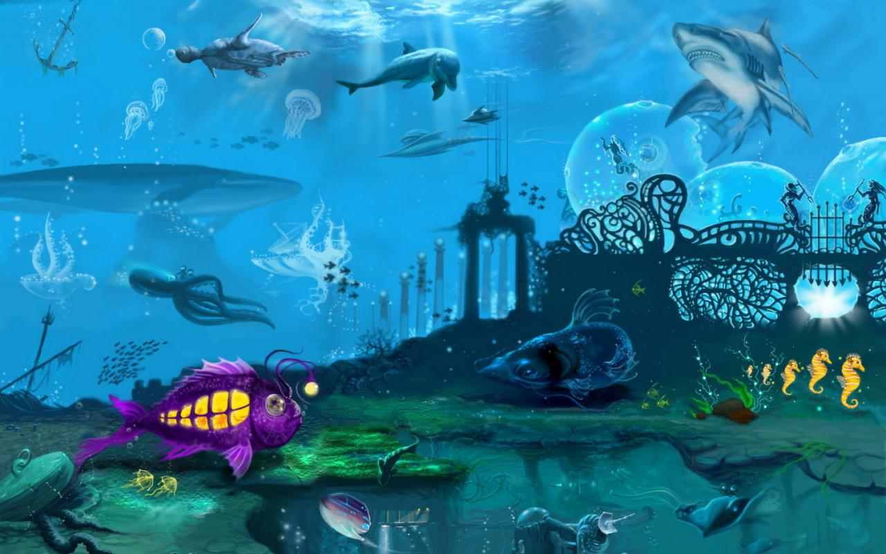 Sea Life Wallpaper 13 X 800