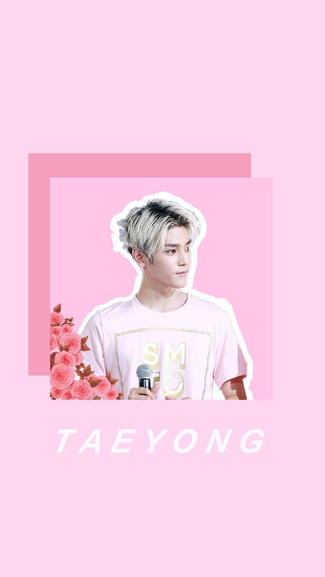 Taeyong // Pastel Lockscreen