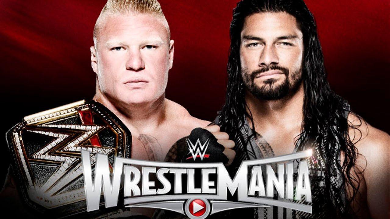 WWE Wrestlemania 31: Brock Lesnar vs Roman Reigns