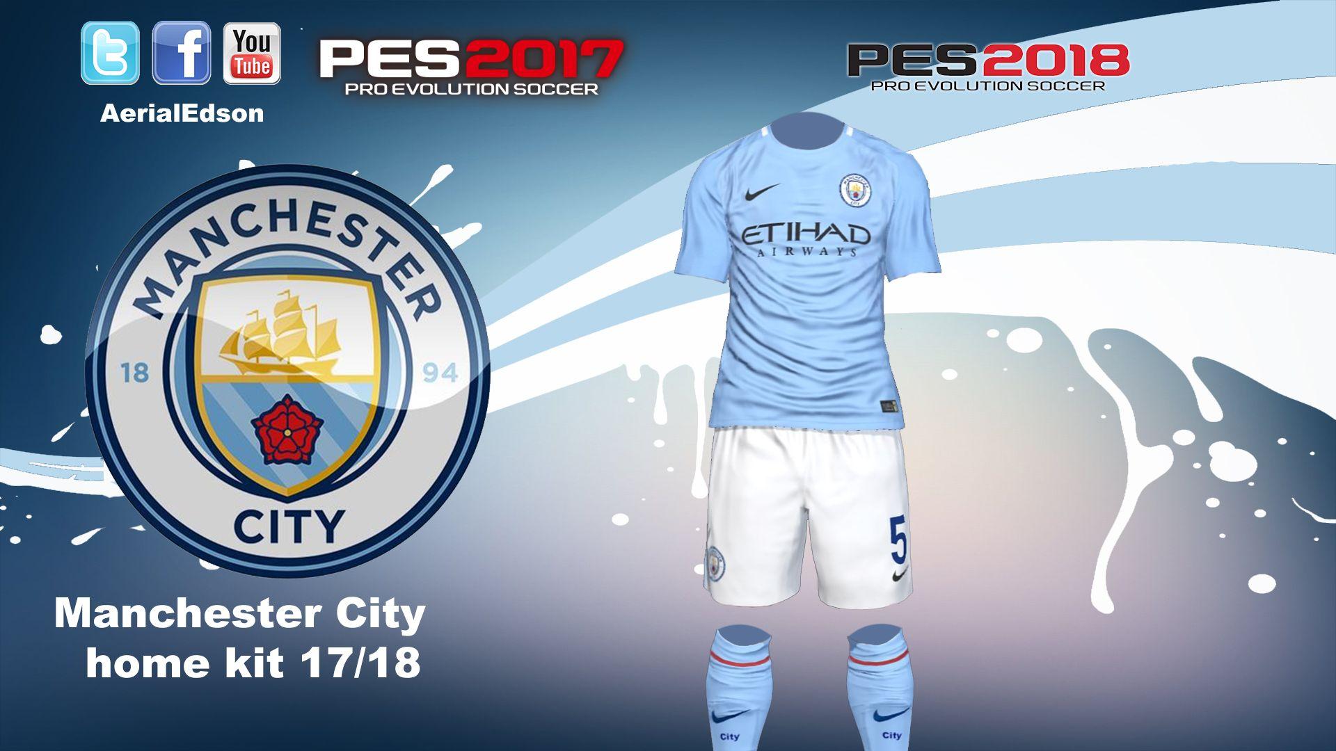 Manchester City Home Kit 17 18