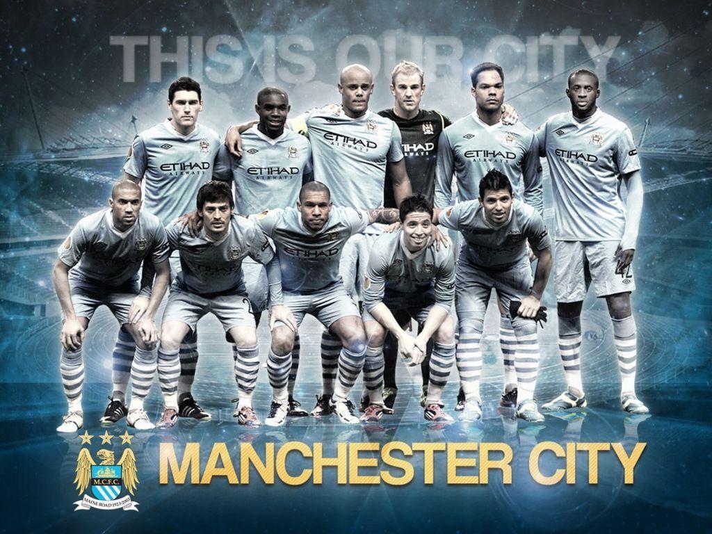 Manchester City Poster 2013 14