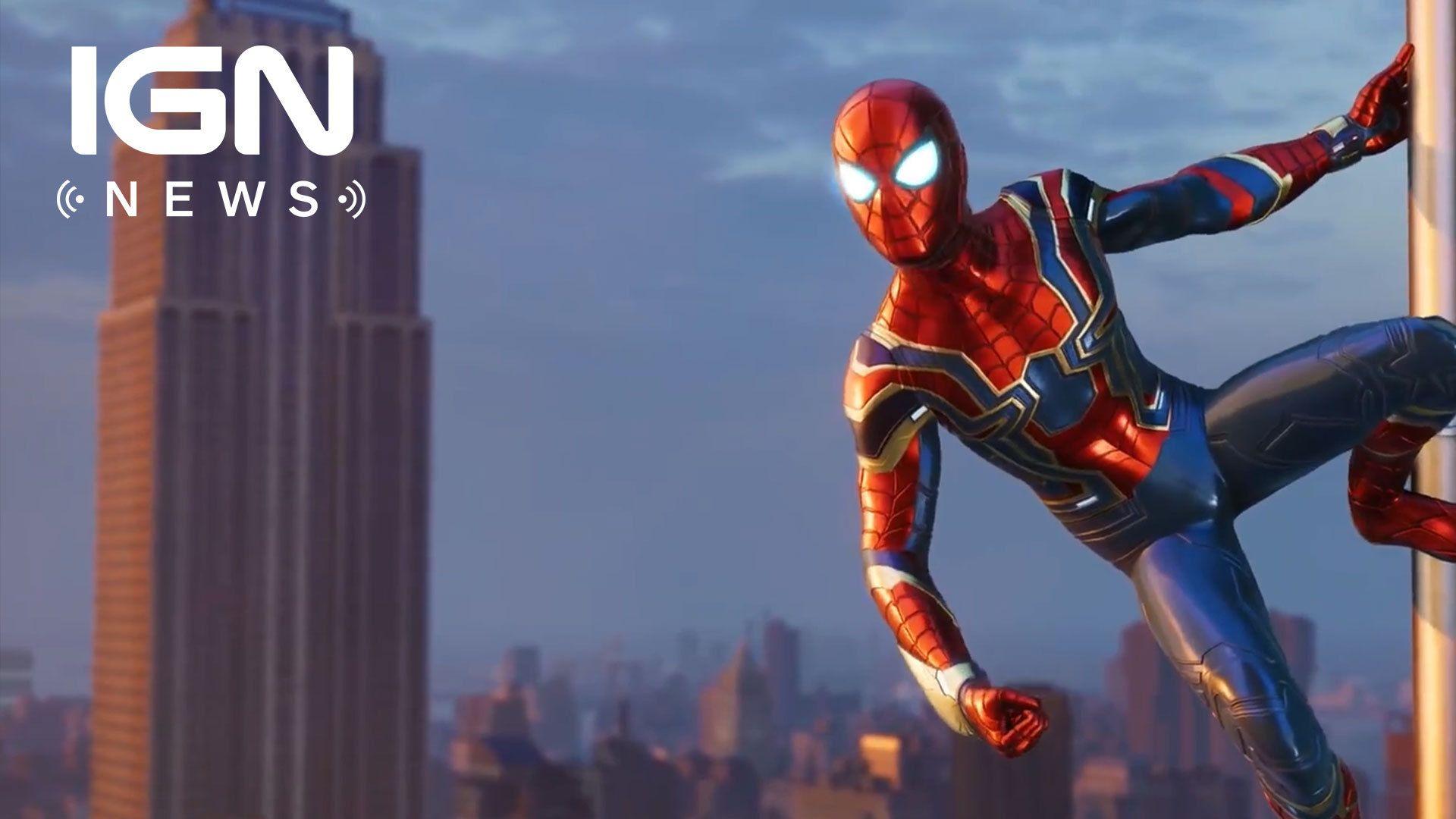 Avengers: Infinity War Iron Spider Suit Coming To Spider Man On PS4