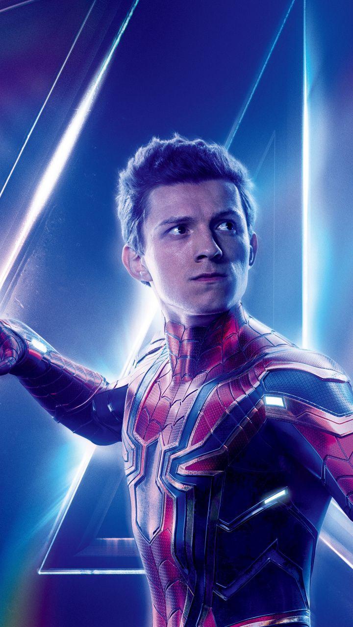 Wallpaper Avengers: Infinity War, Tom Holland, Spider Man