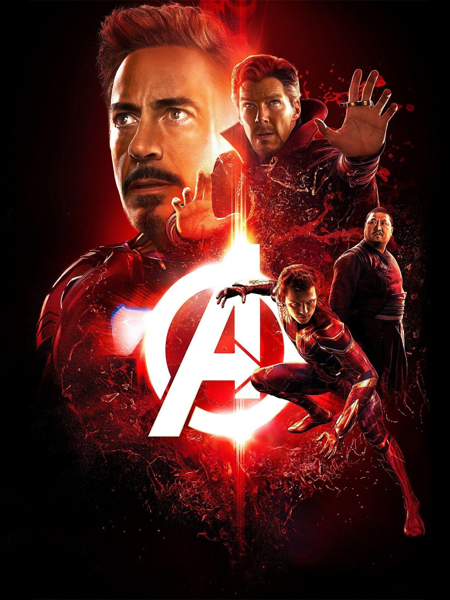 Download 1536x2048 Avengers: Infinity War, Spider Man, Doctor