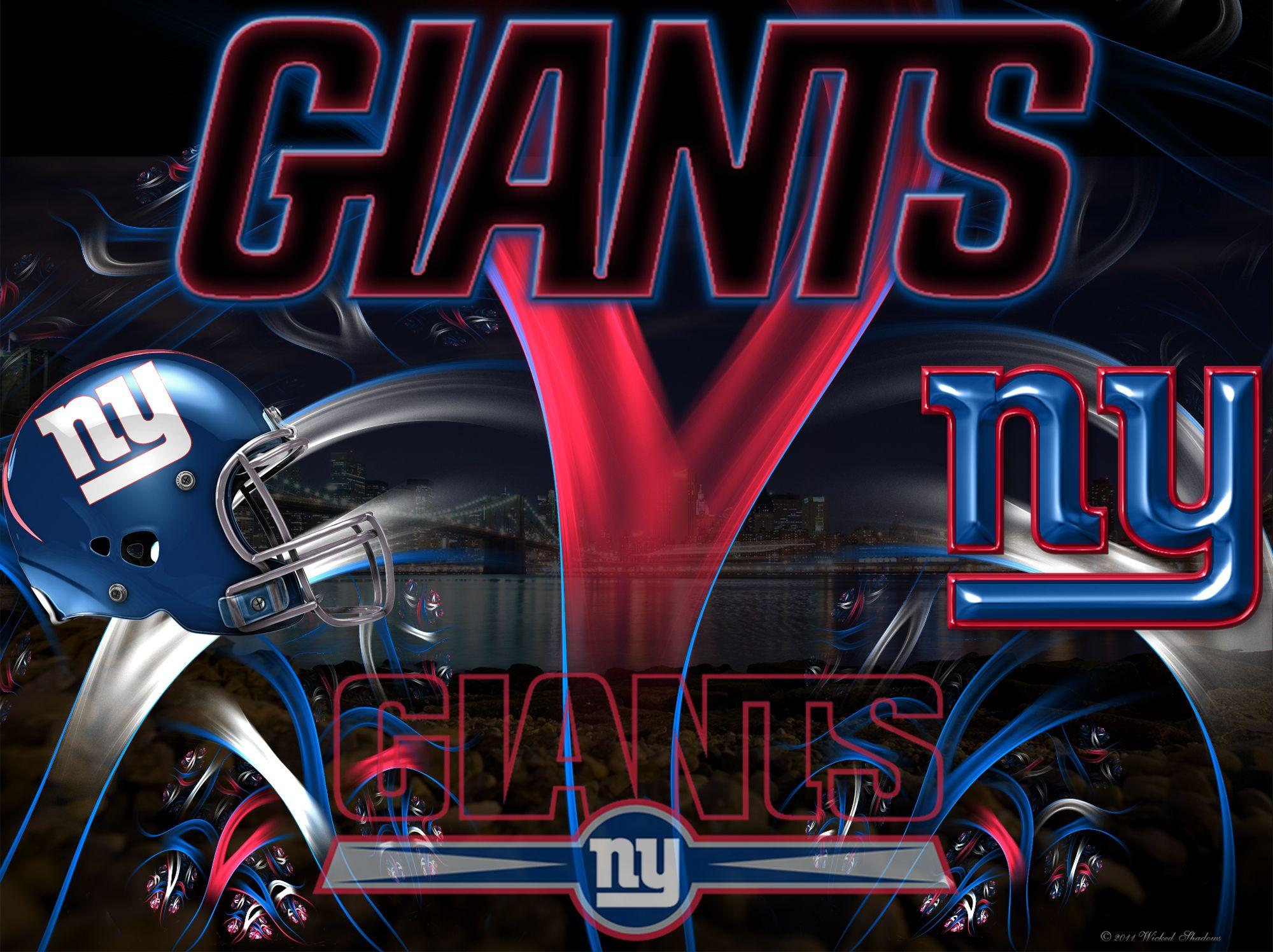 Wallpaper By Wicked Shadows: New York Giants Wicked Wallpaper