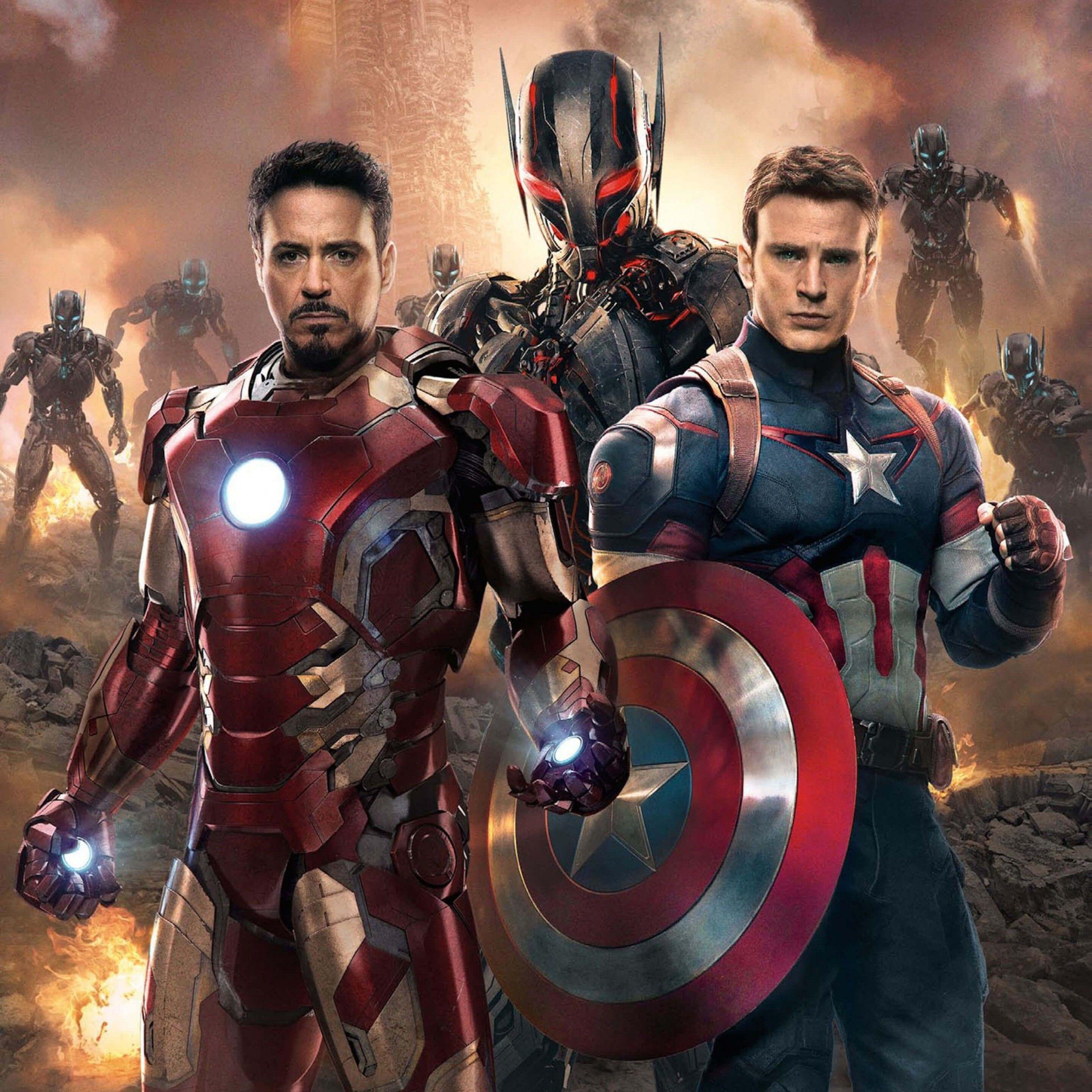 Download The Avengers: Age of Ultron Man and Captain