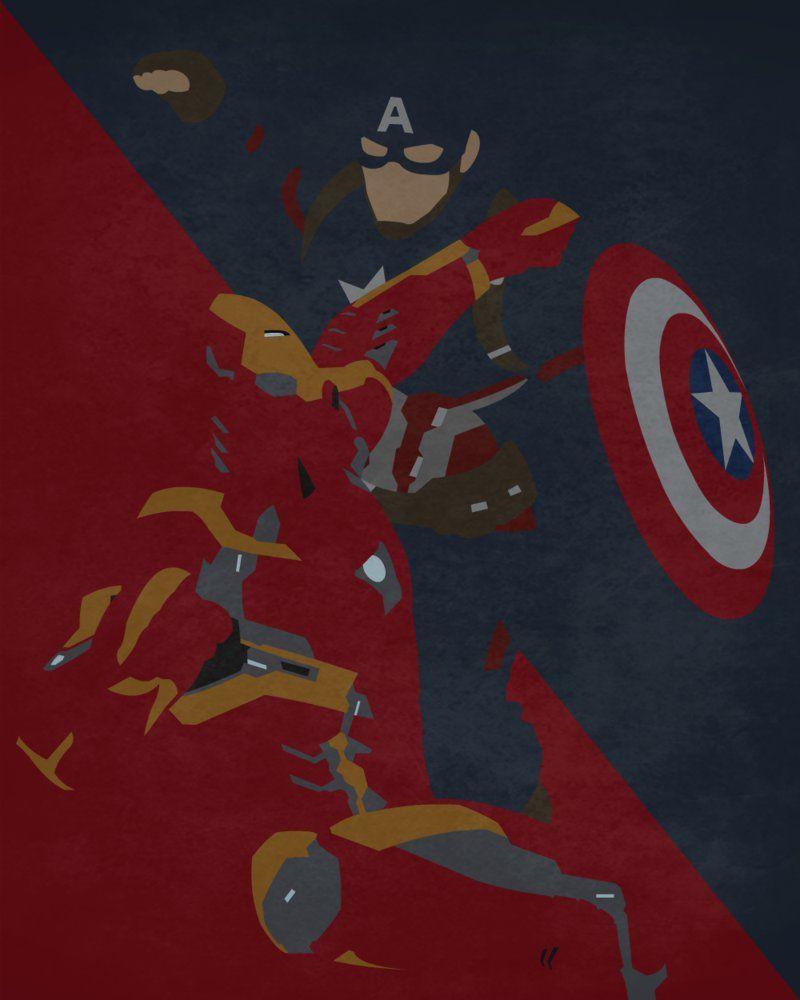 Iron Man Vs Captain America 5