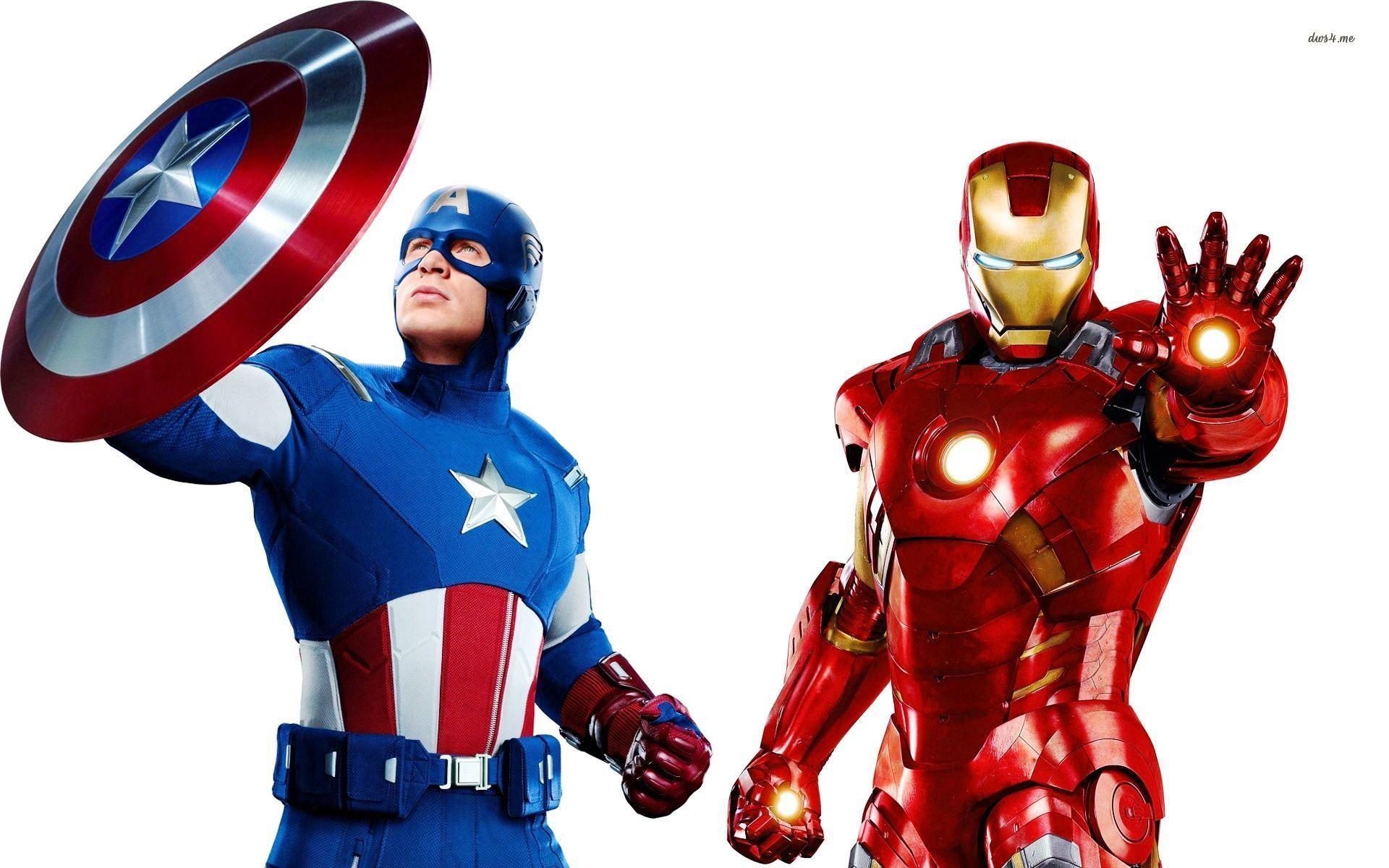  Iron  Man  Vs  Captain  America  Wallpapers  Wallpaper  Cave